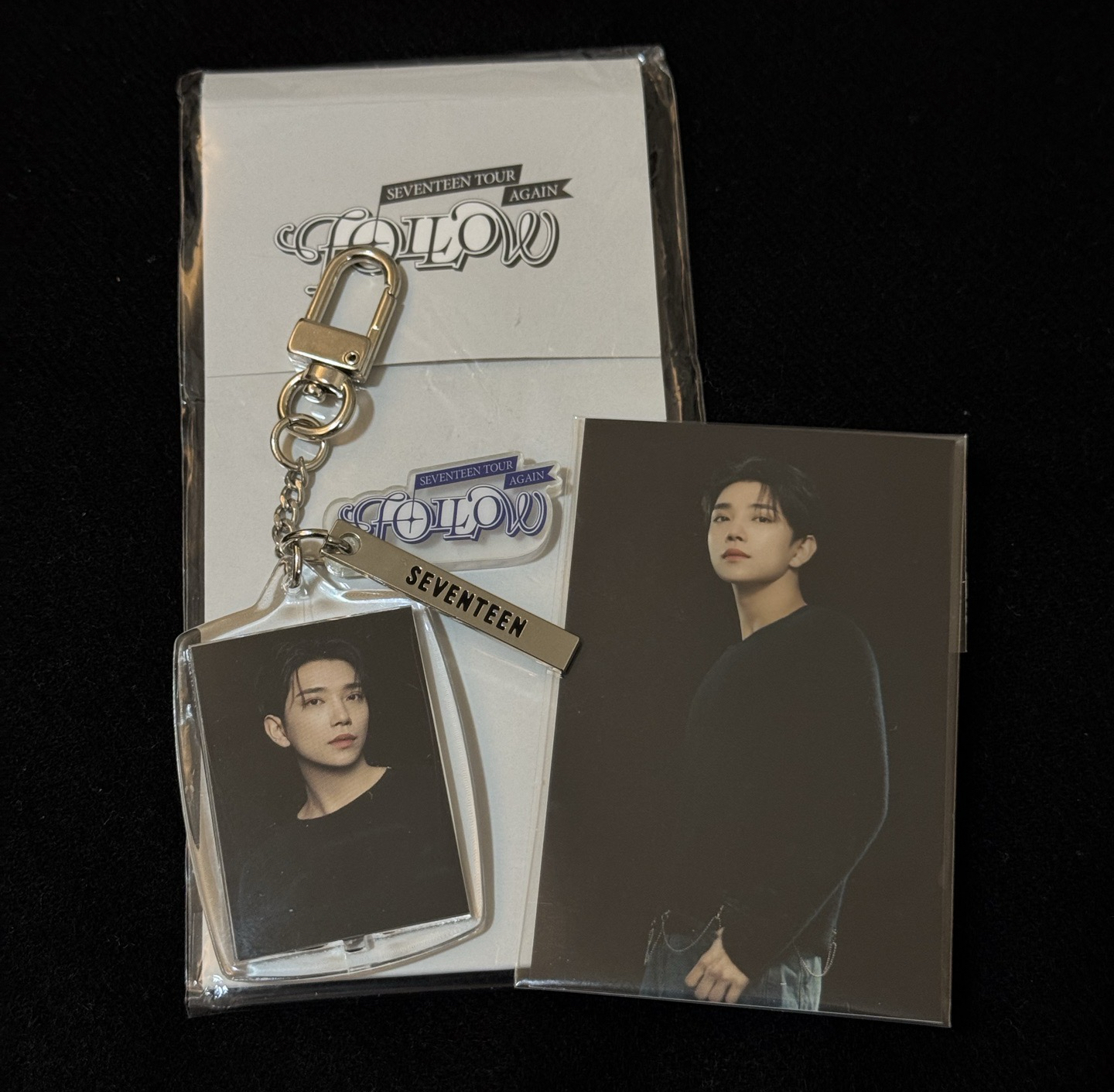 🩵FOLLOW AGAIN證件照鑰匙圈-秀