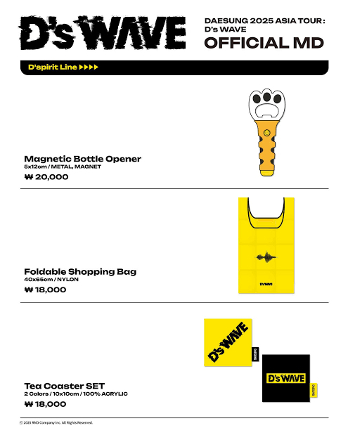 𝗗𝗔𝗘𝗦𝗨𝗡𝗚 𝟮𝟬𝟮𝟱 𝗔𝗦𝗜𝗔 𝗧𝗢𝗨𝗥: 𝗗'𝘀 𝗪𝗔𝗩𝗘 OFFICIAL MD