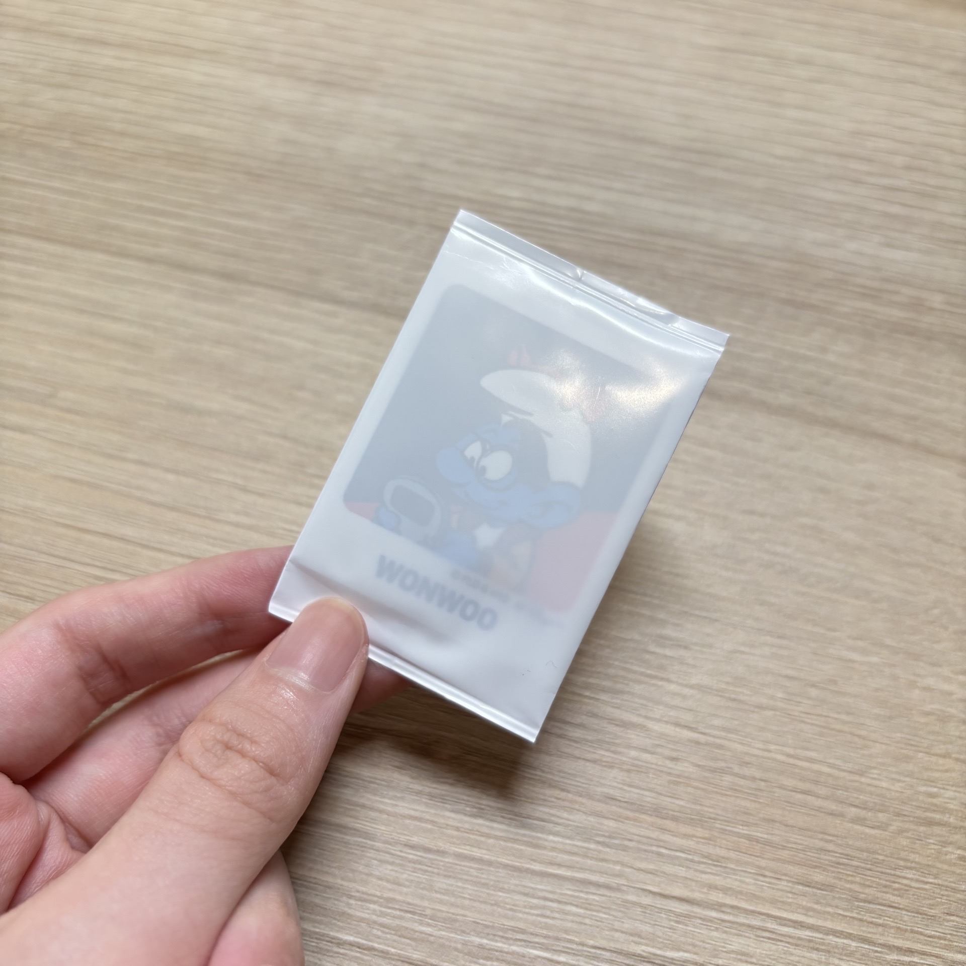 藍色小精靈聯名貼紙 方型圓