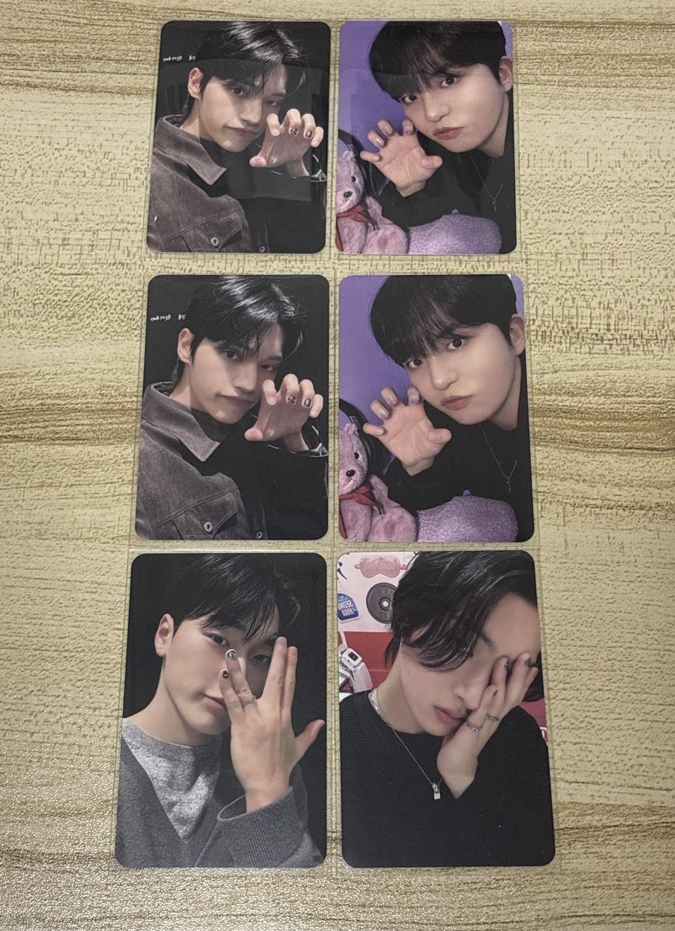 ATEEZ 傘 旼琦 友榮 鍾浩 FANPLDAY 指甲貼周邊卡