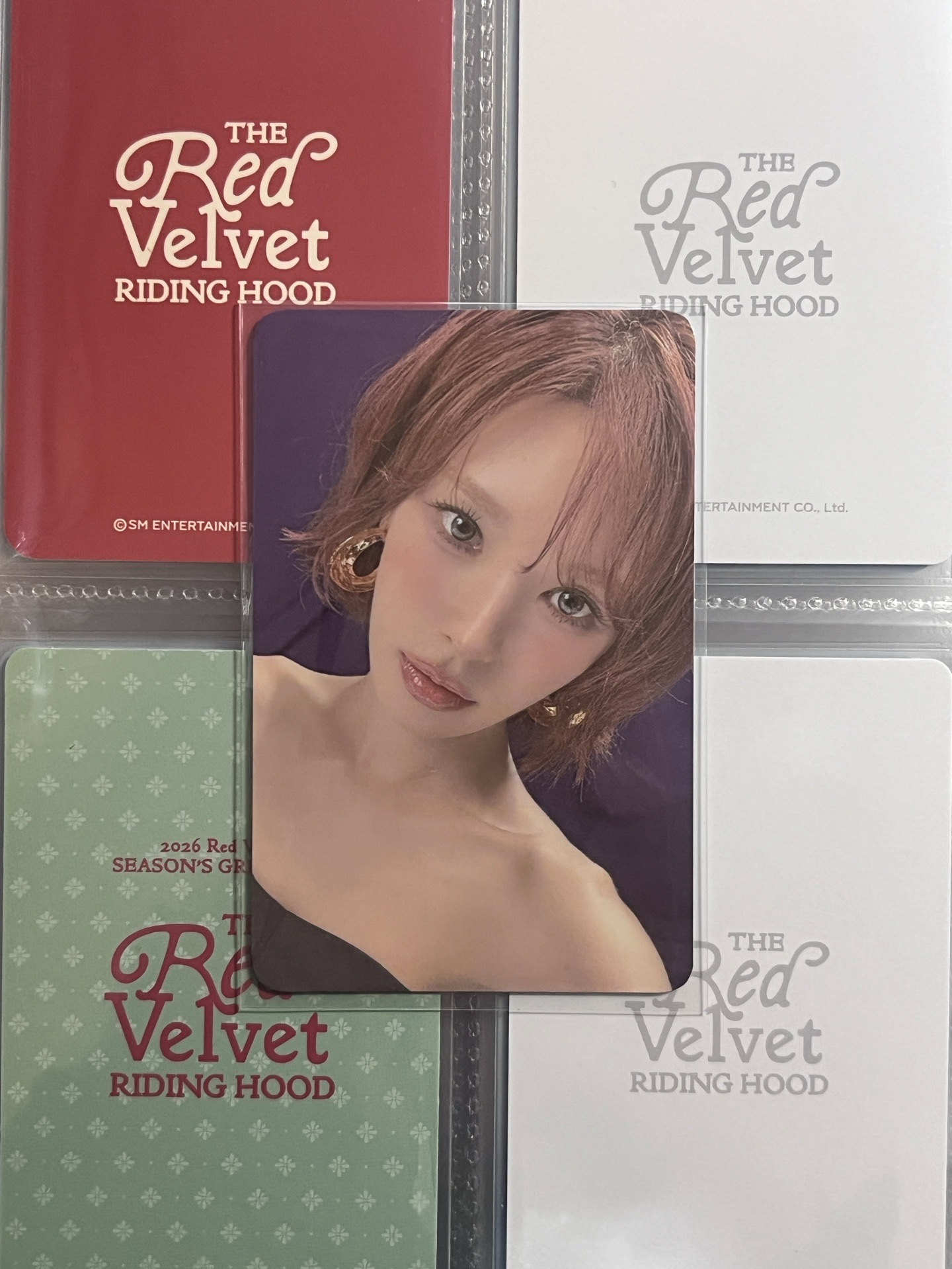 Wendy美巡VIP套組小卡