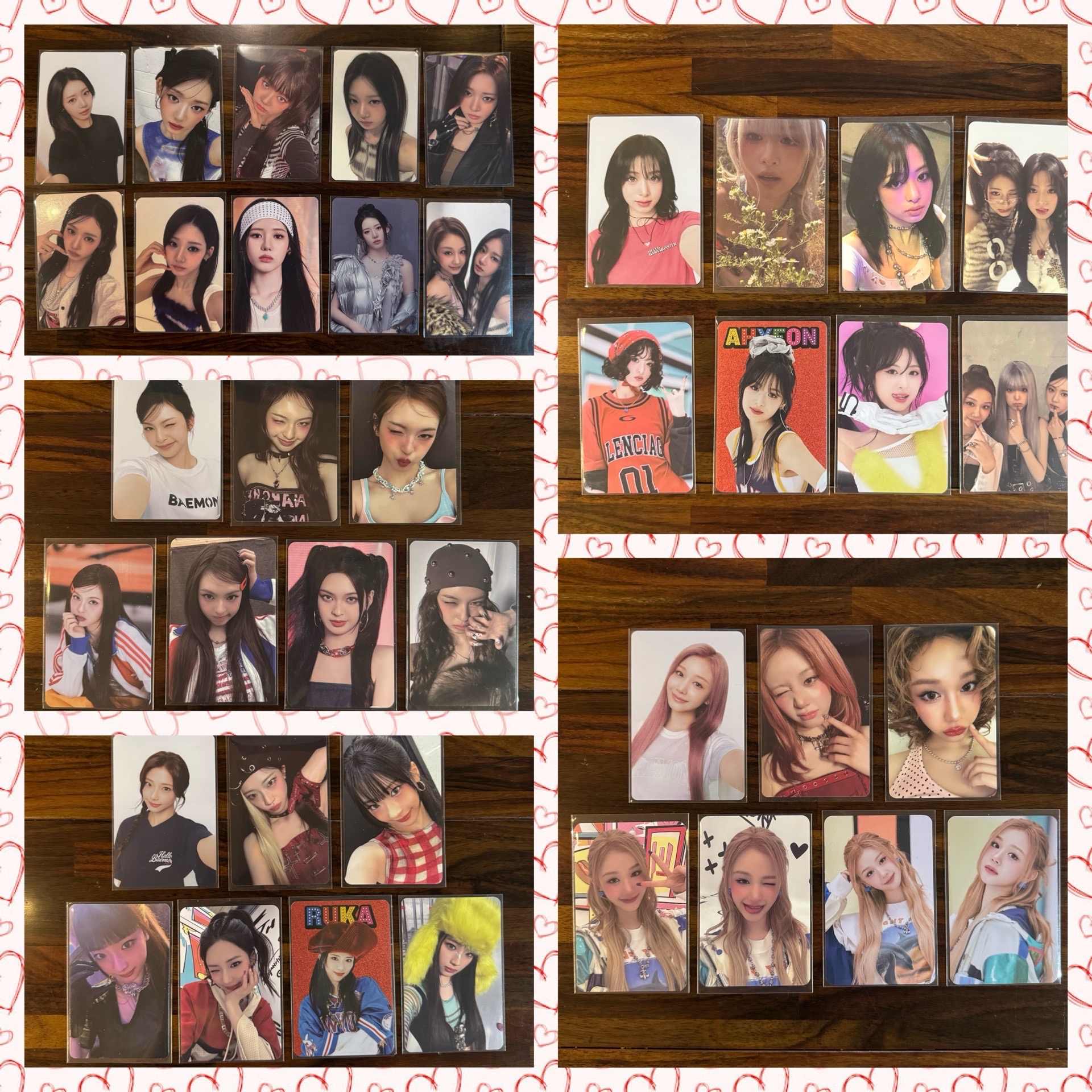 Babymonster Uniqlo 小卡盤