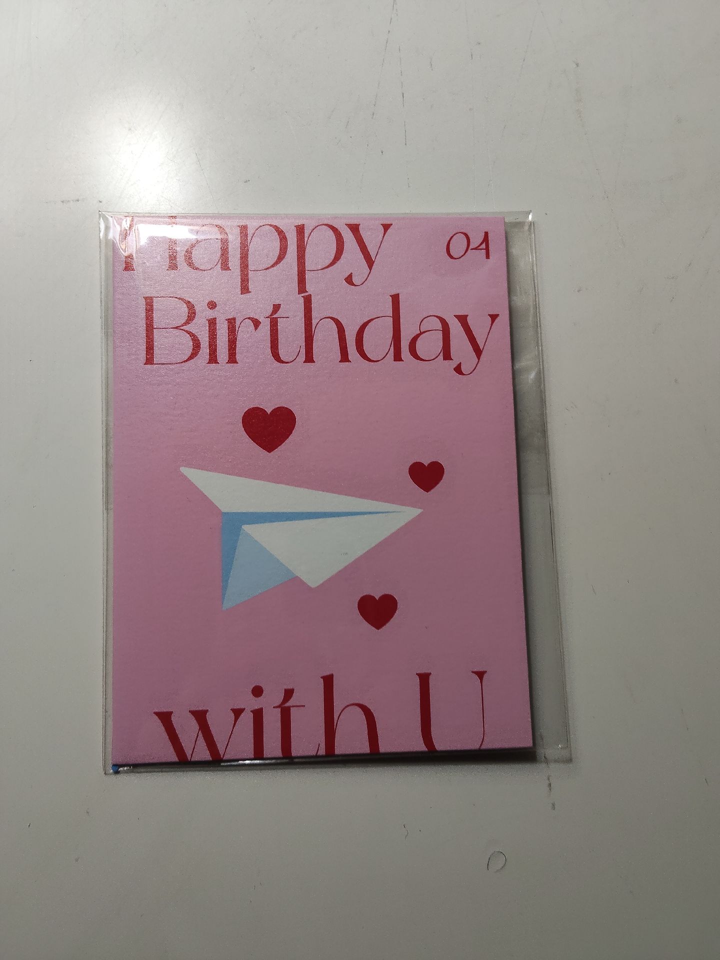 aespa 23年生日柚賀卡（單周邊 無小卡）