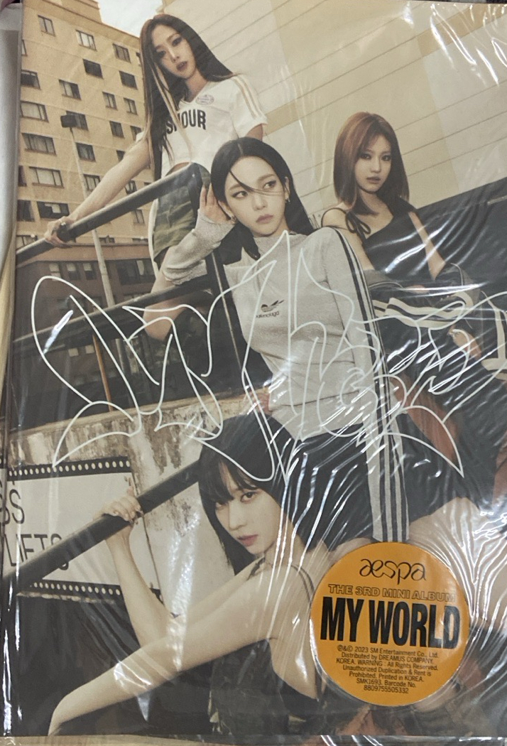aespa my world Tabloid ver.未拆