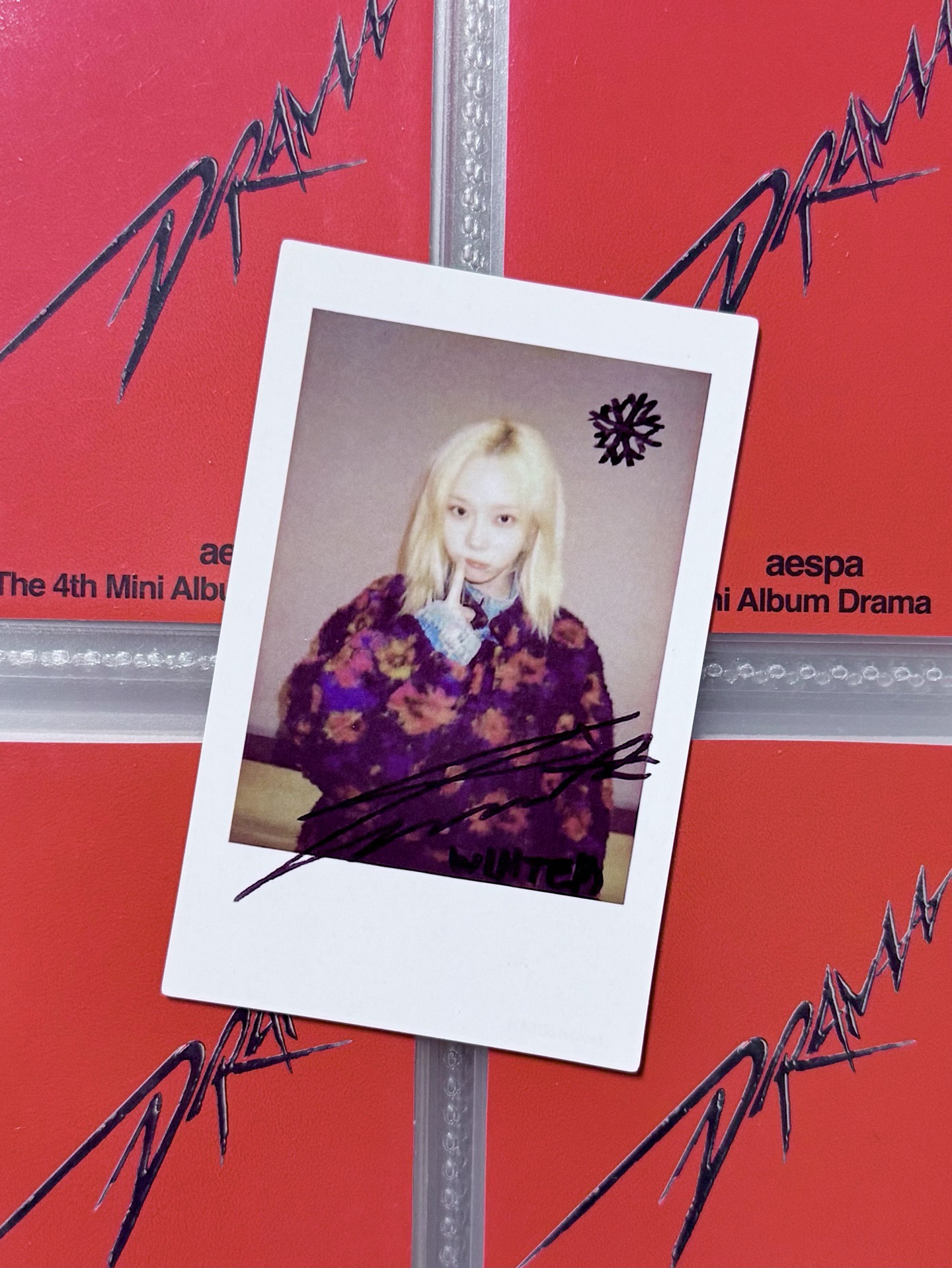 WINTER KMS2.0簽售復刻拍立得