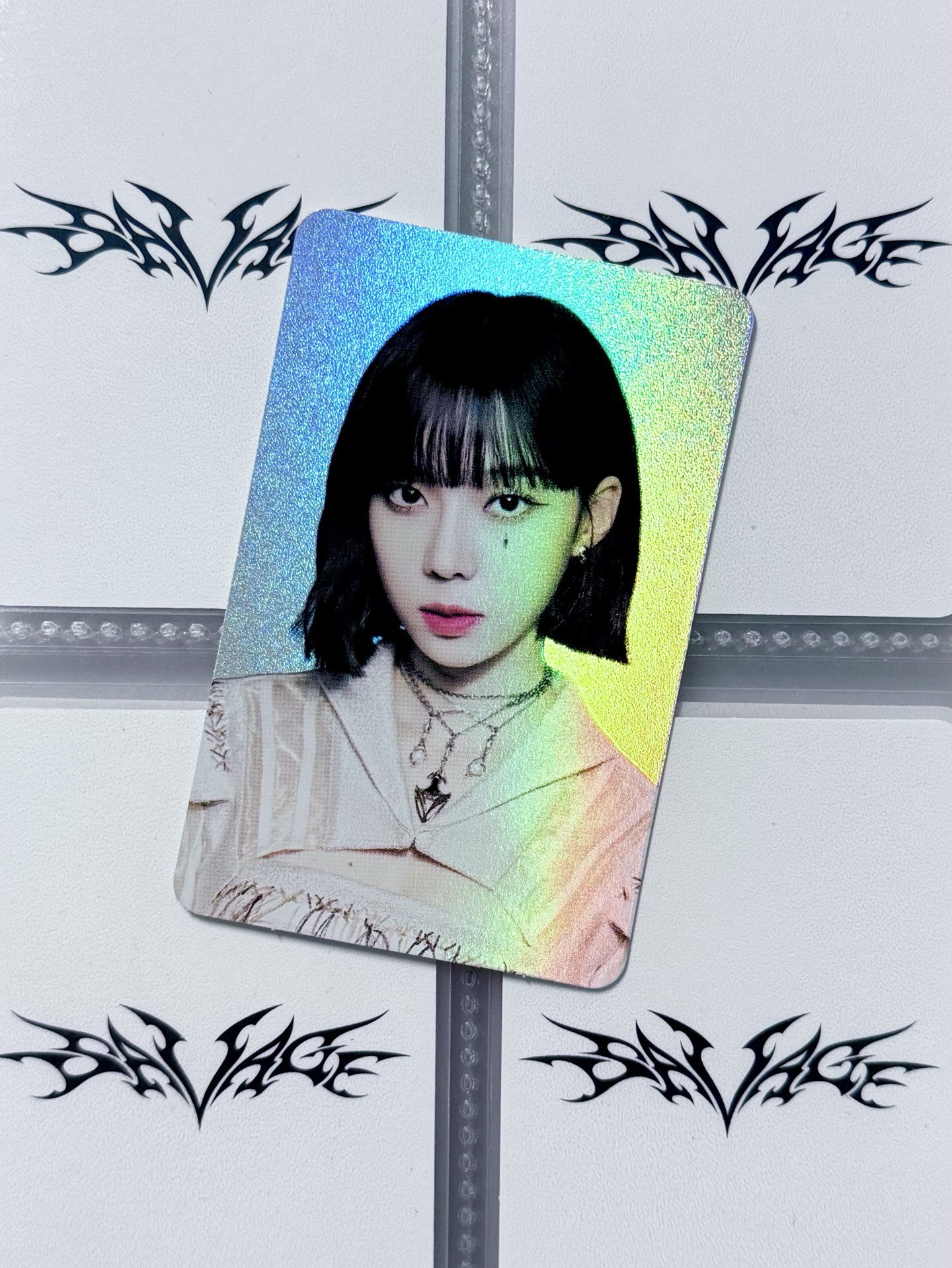 WINTER 明信片淚鑽冬閃卡