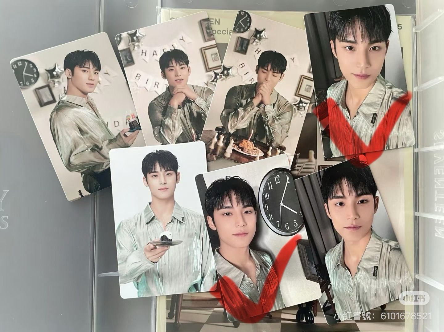 seventeen 奎 熱卡 小紅帽奎 頂草奎 生日禮盒 泡泡奎 對鏡奎