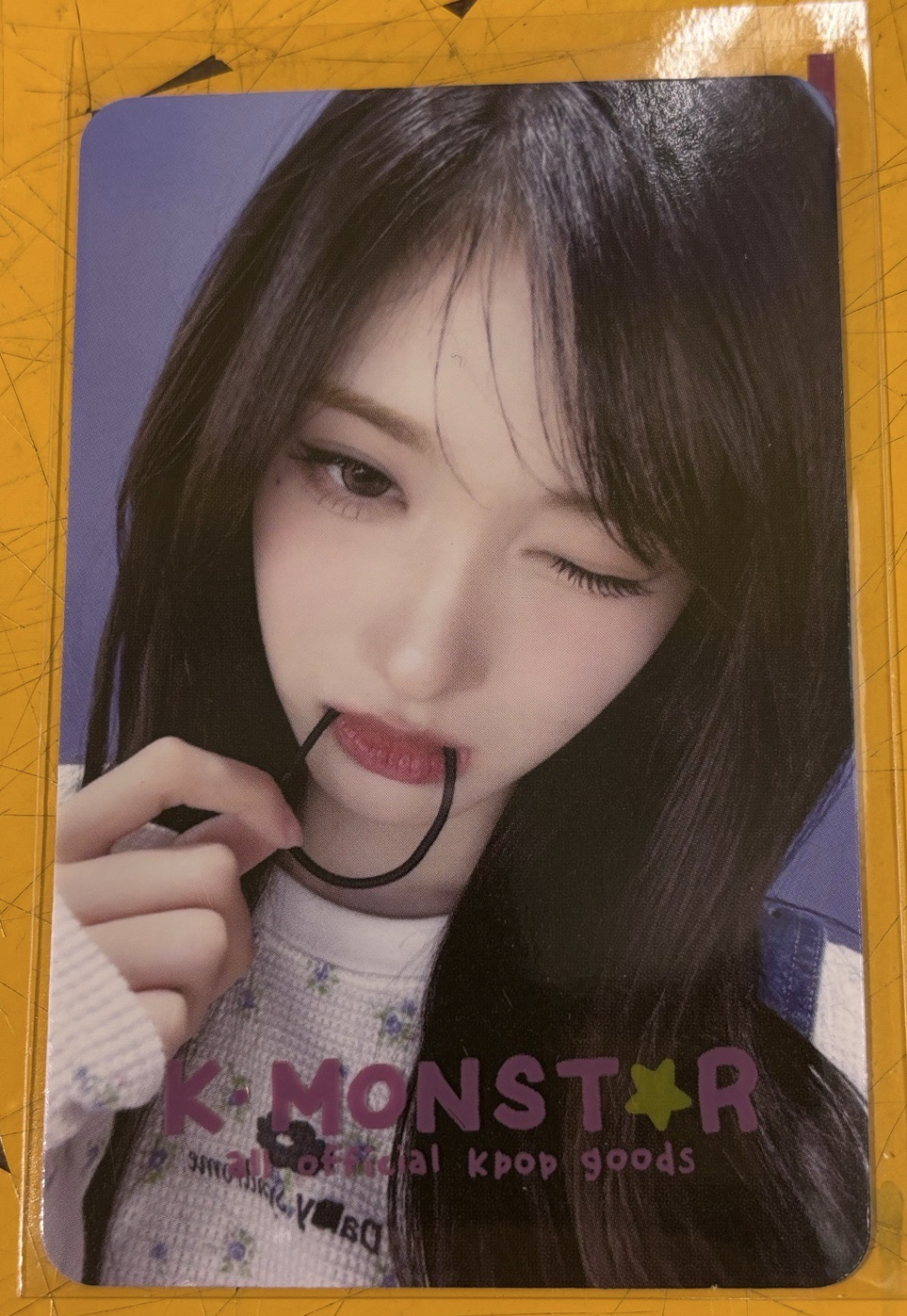 ［在台現貨］IVE SECRET km 簽售卡 李瑞