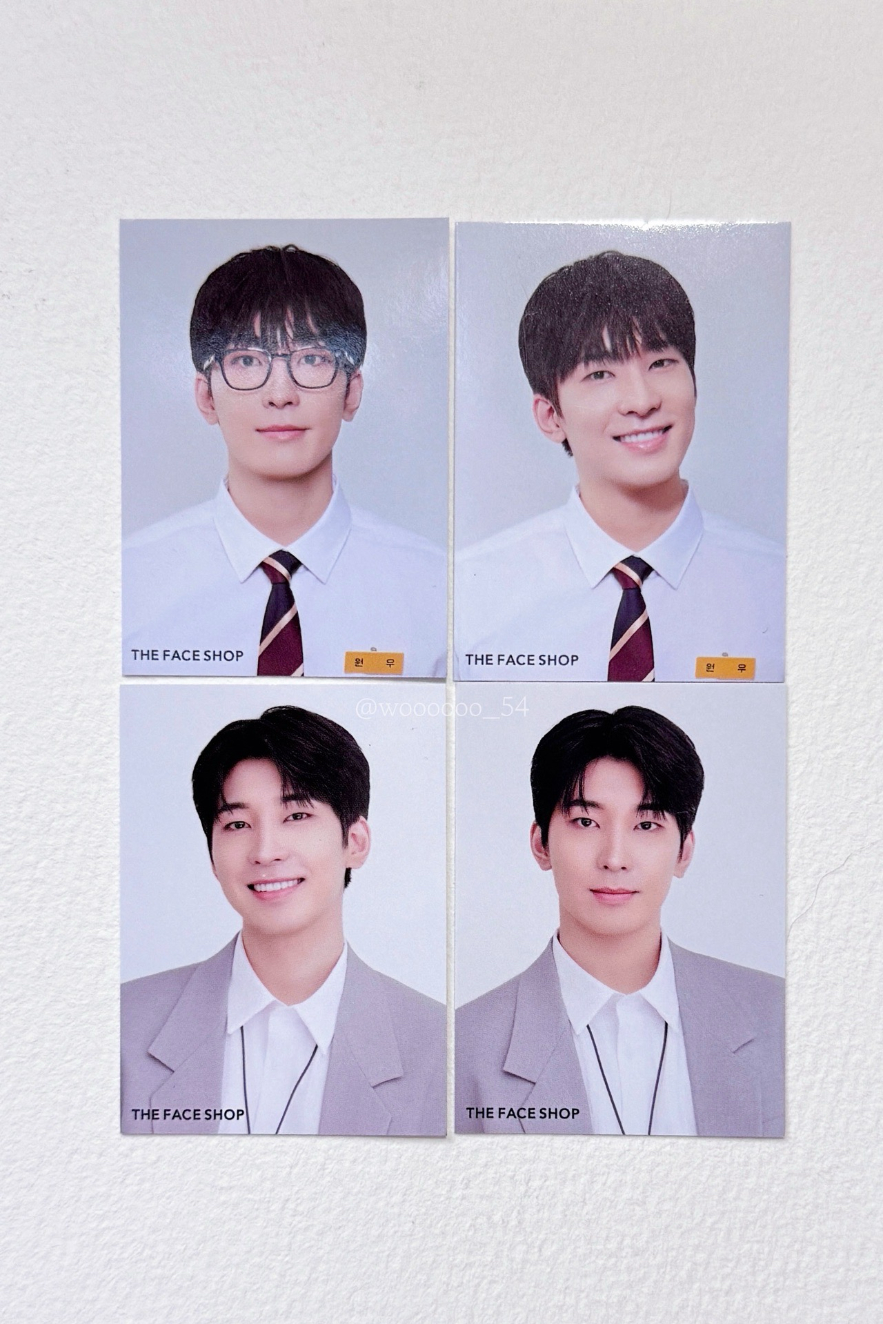 圓佑 The Face Shop 證件照