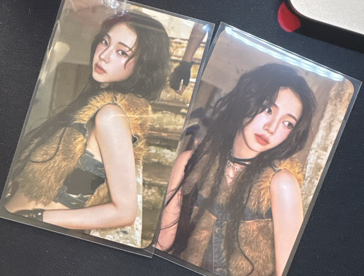 aespa RM快閃 徽章柚+髮夾柚