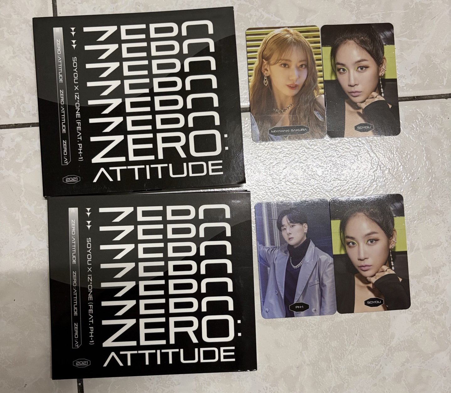 IZ*ONE X PEPSI CD 百事專輯組（含小卡）