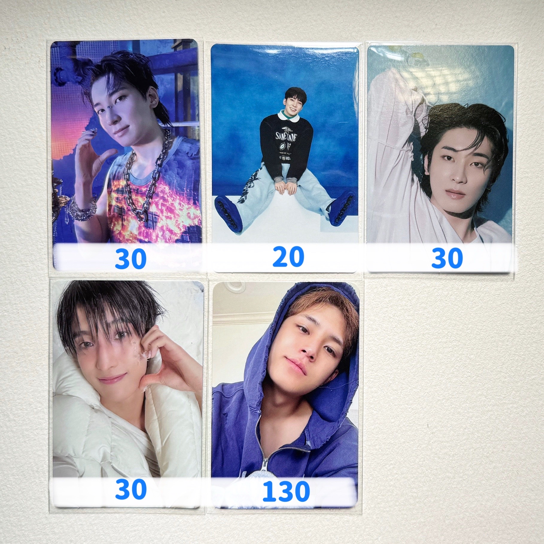 哲、漢、勳、奎、率