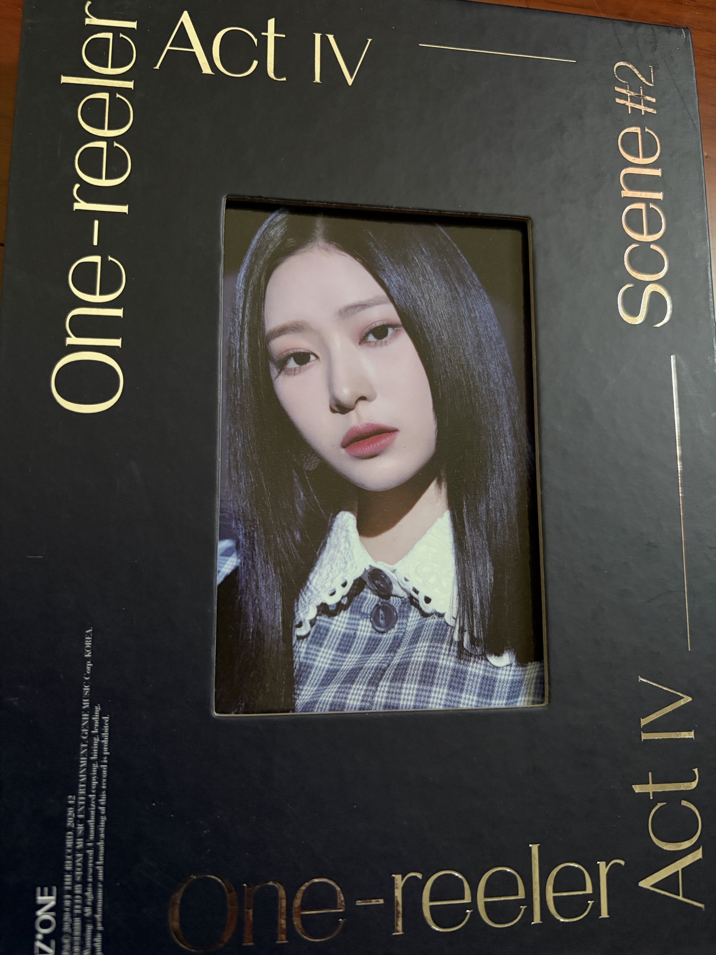 IZ*ONE One-reeler / Act IV SCENE#2 空專 藍版