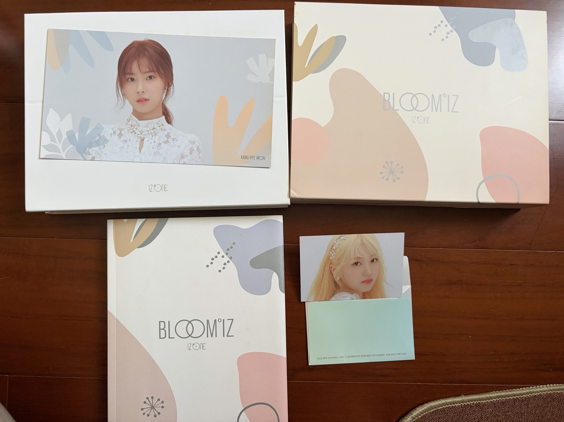 IZ*ONE BLOOM*IZ I WAS ver. 白版 專輯 惠元封面