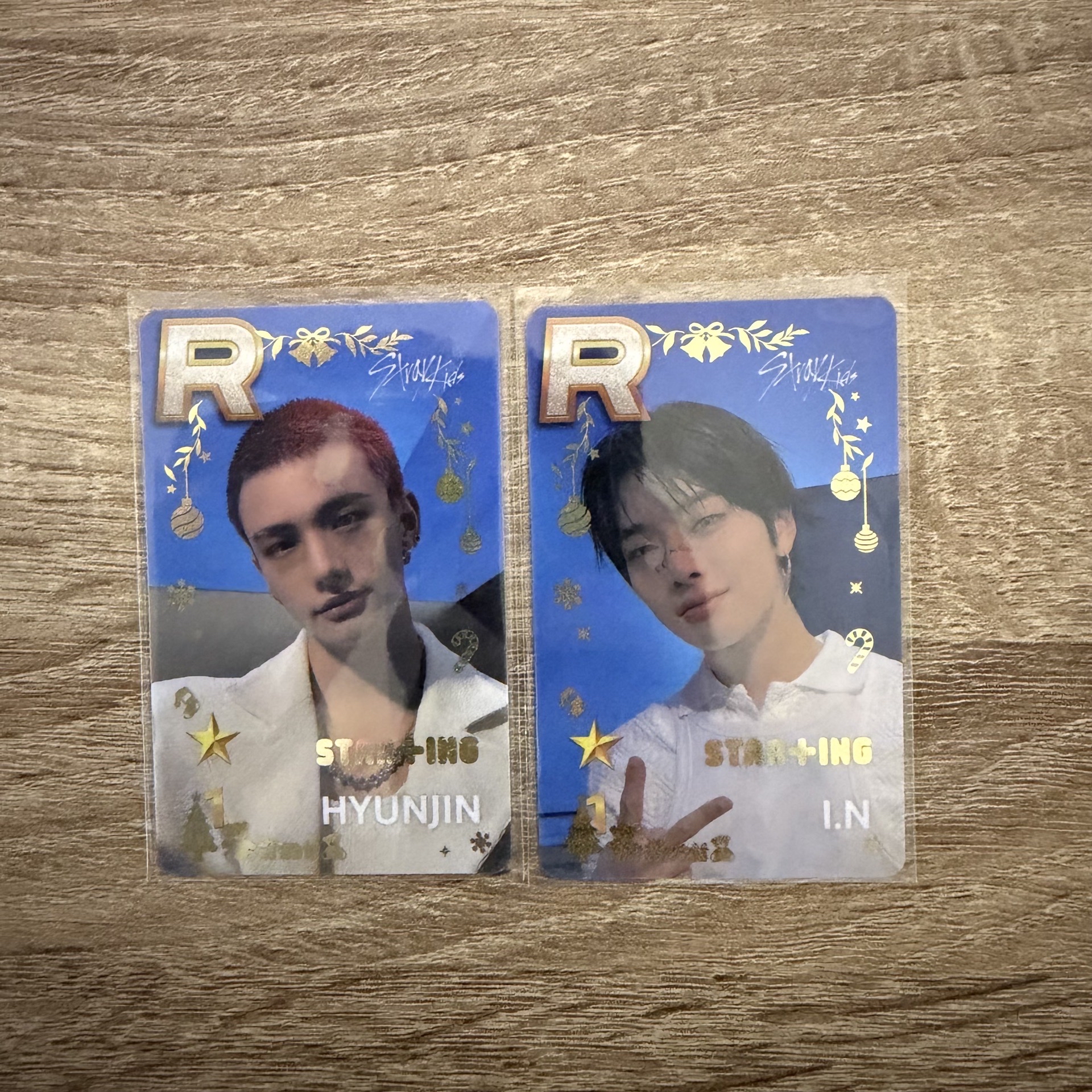 Stray kids 韓國 聖誕 音遊卡 STAR+ING 辰 寅