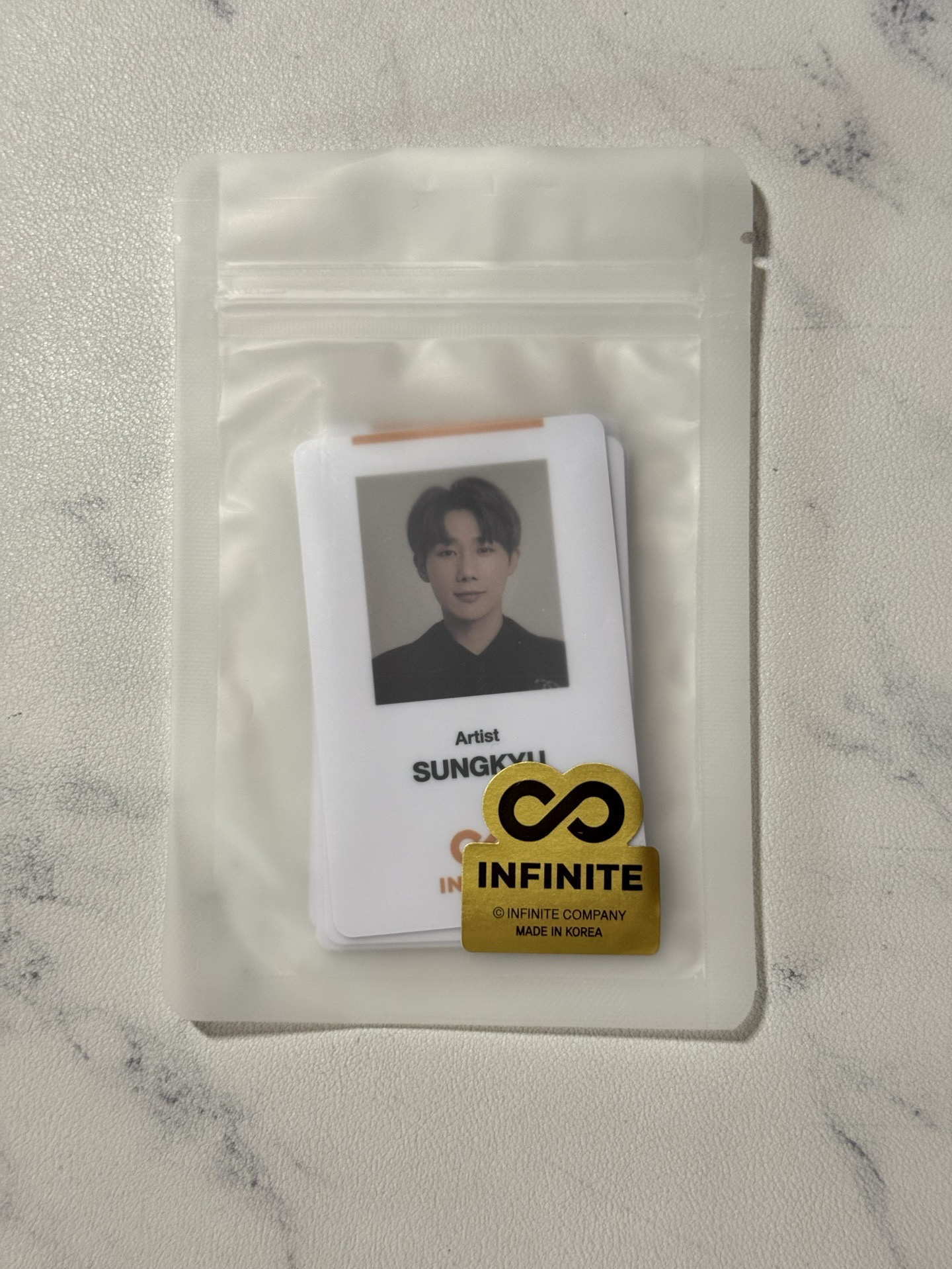 INFINITE - 員工證件組 /2023 INFINITE CONCERT [COMEBACK AGAIN]