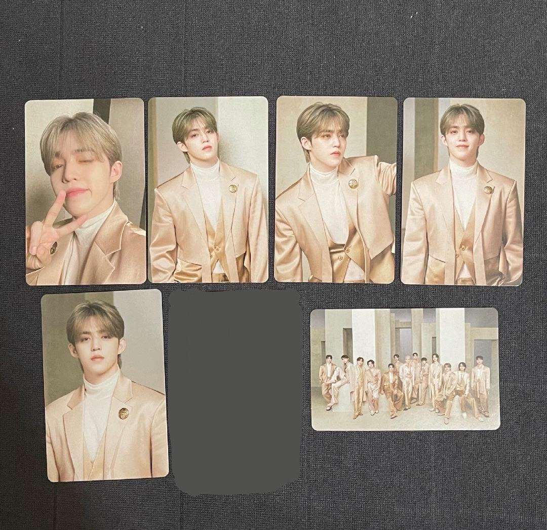 Right here 卡包 勝哲 6張組 /自拍卡