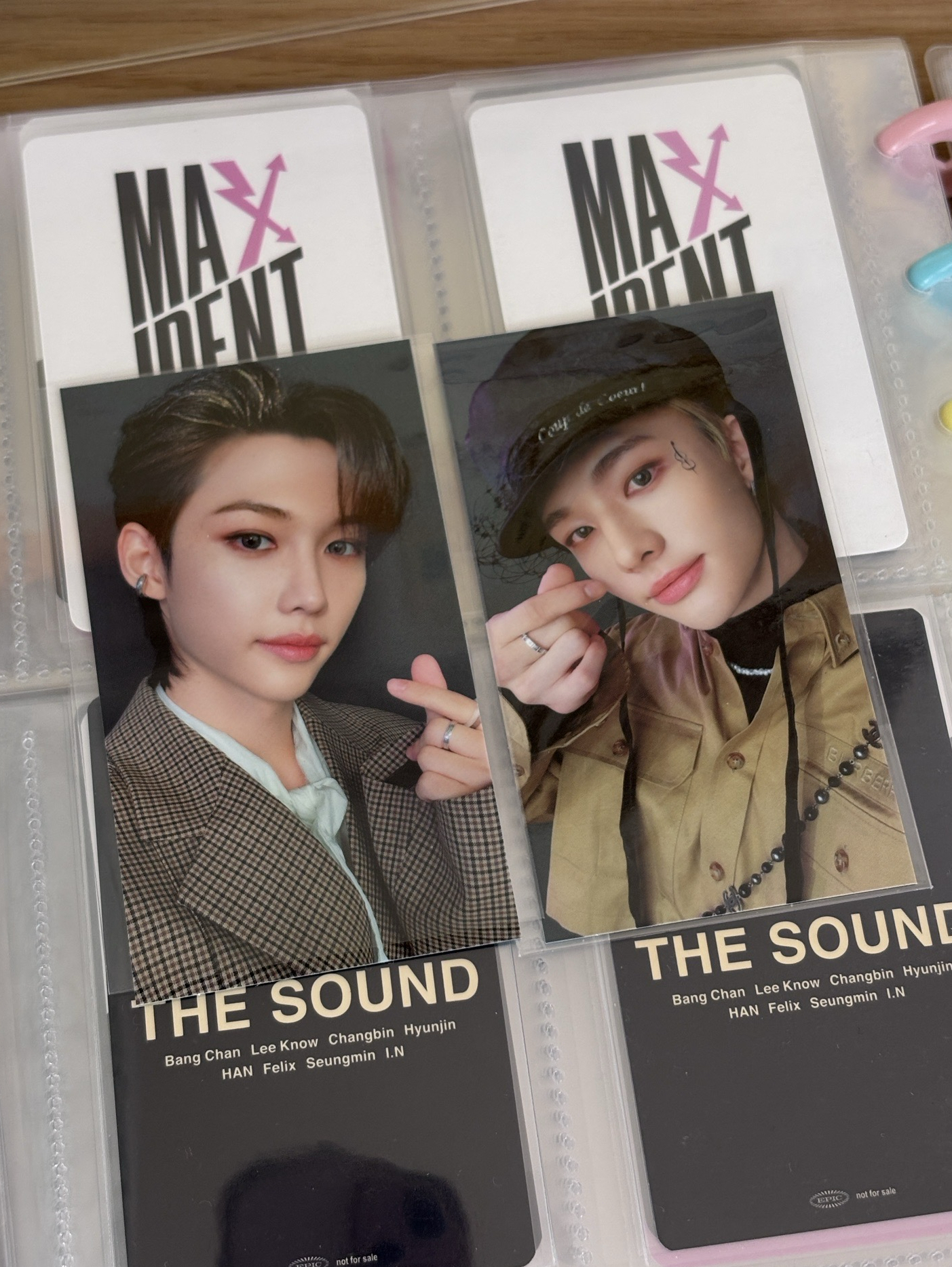 ［Stray Kids] 辰菲  THE SOUND 專輯卡 通常盤