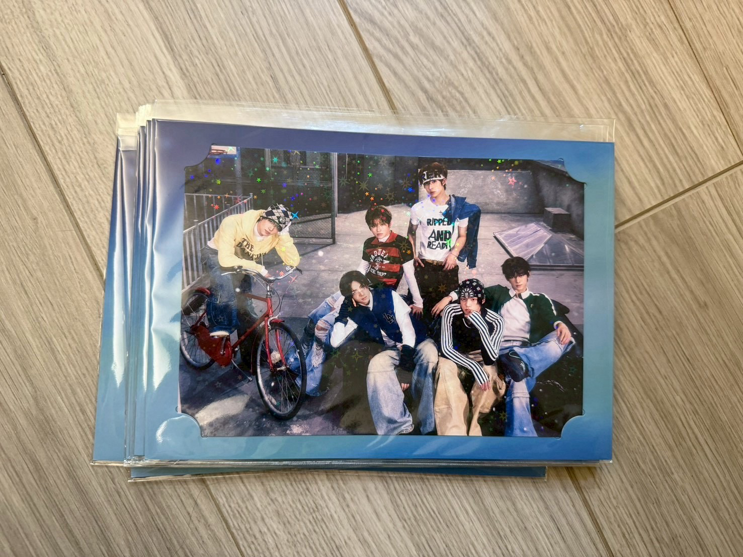 play hard日咖明信片 未拆