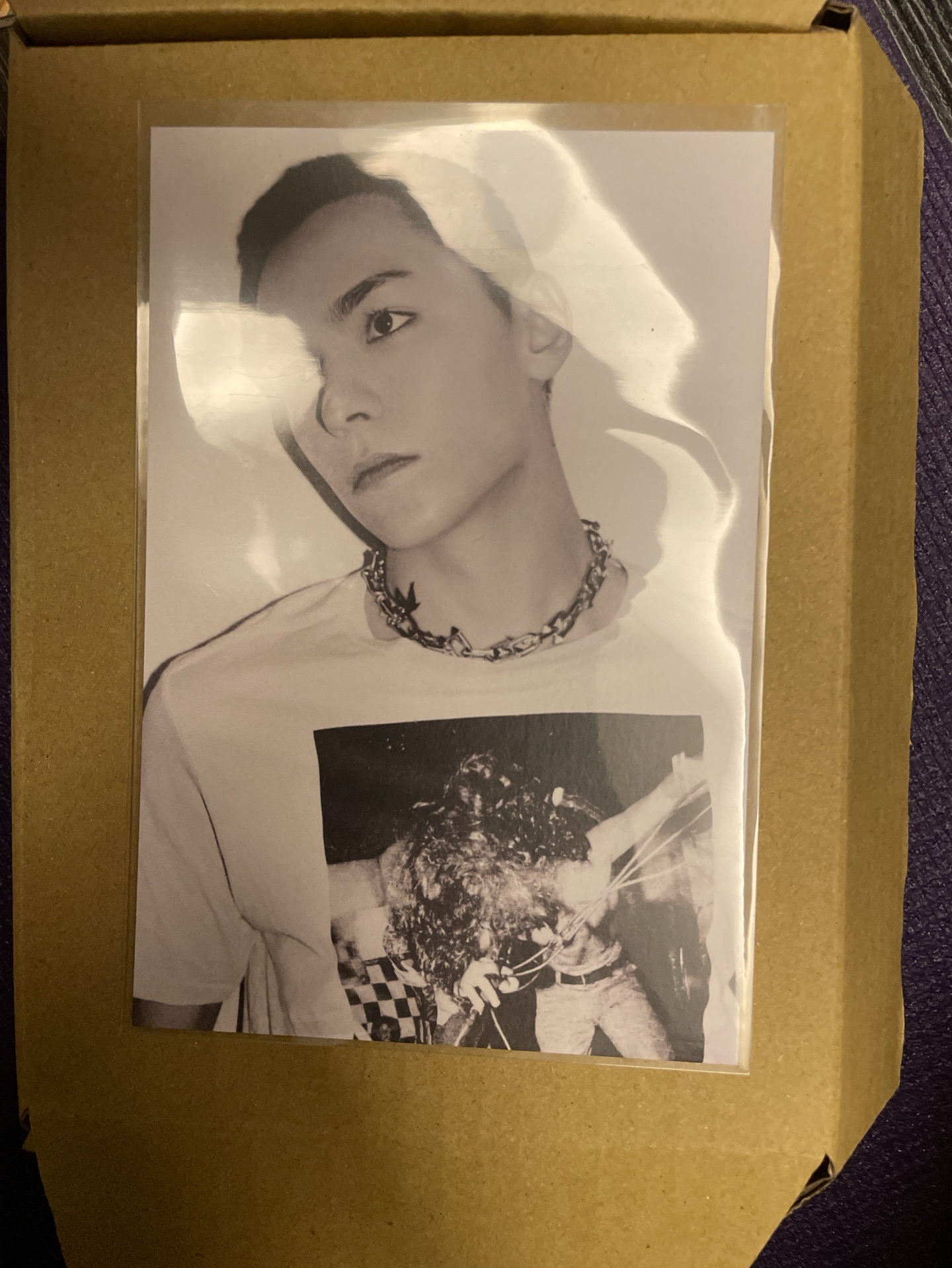 八率 正五 黑膠明信片