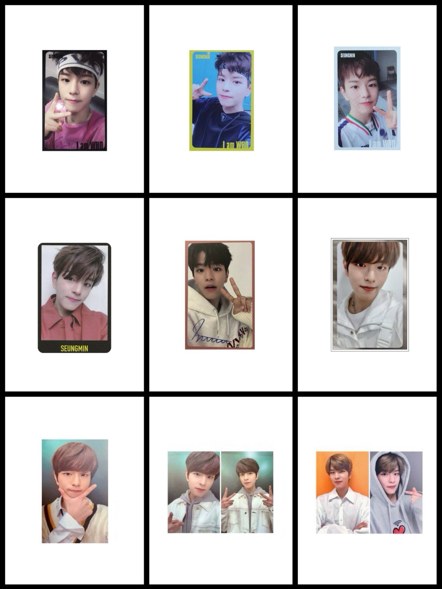 Stray Kids 金昇玟 小卡