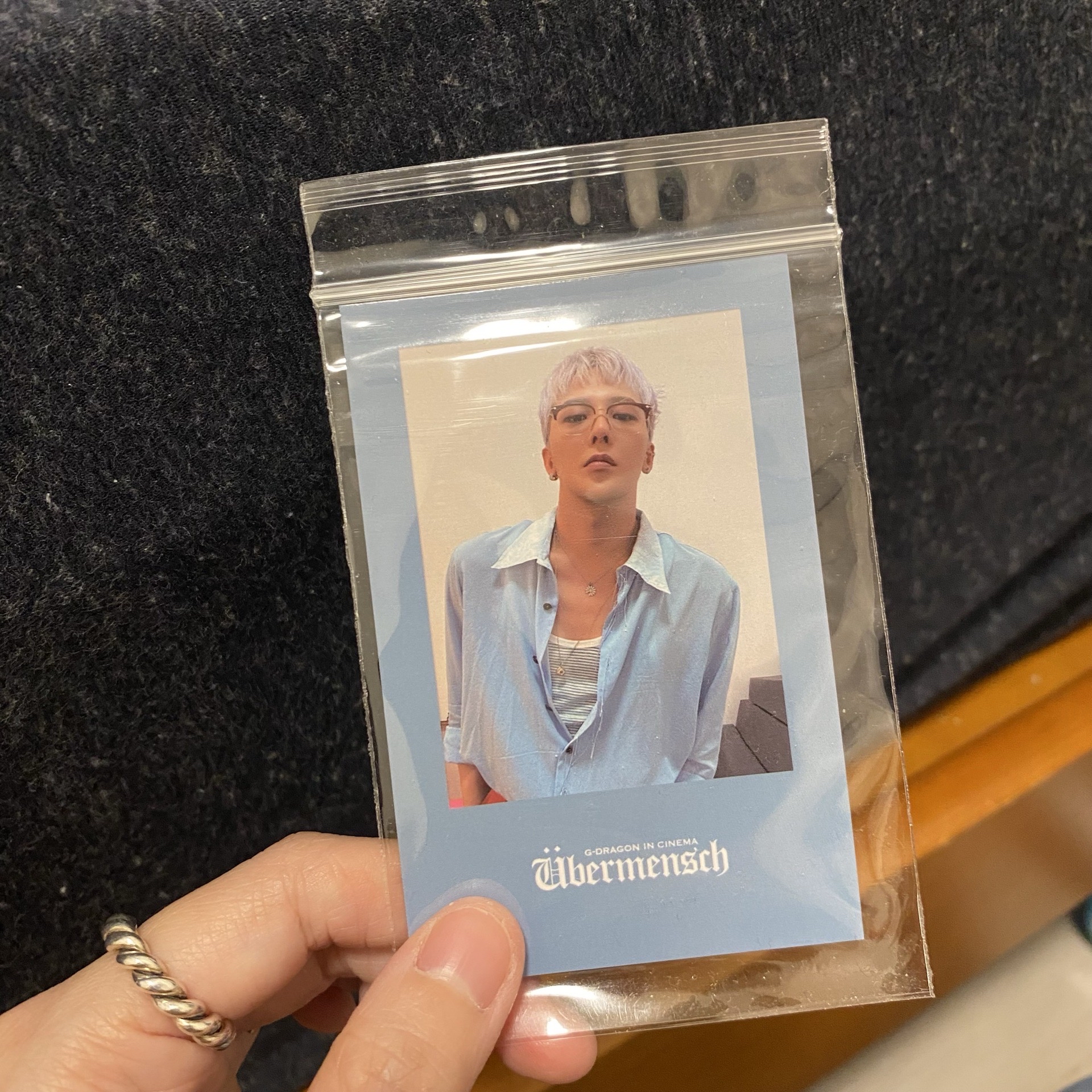 GD Übermensch電影特典拍立得小卡