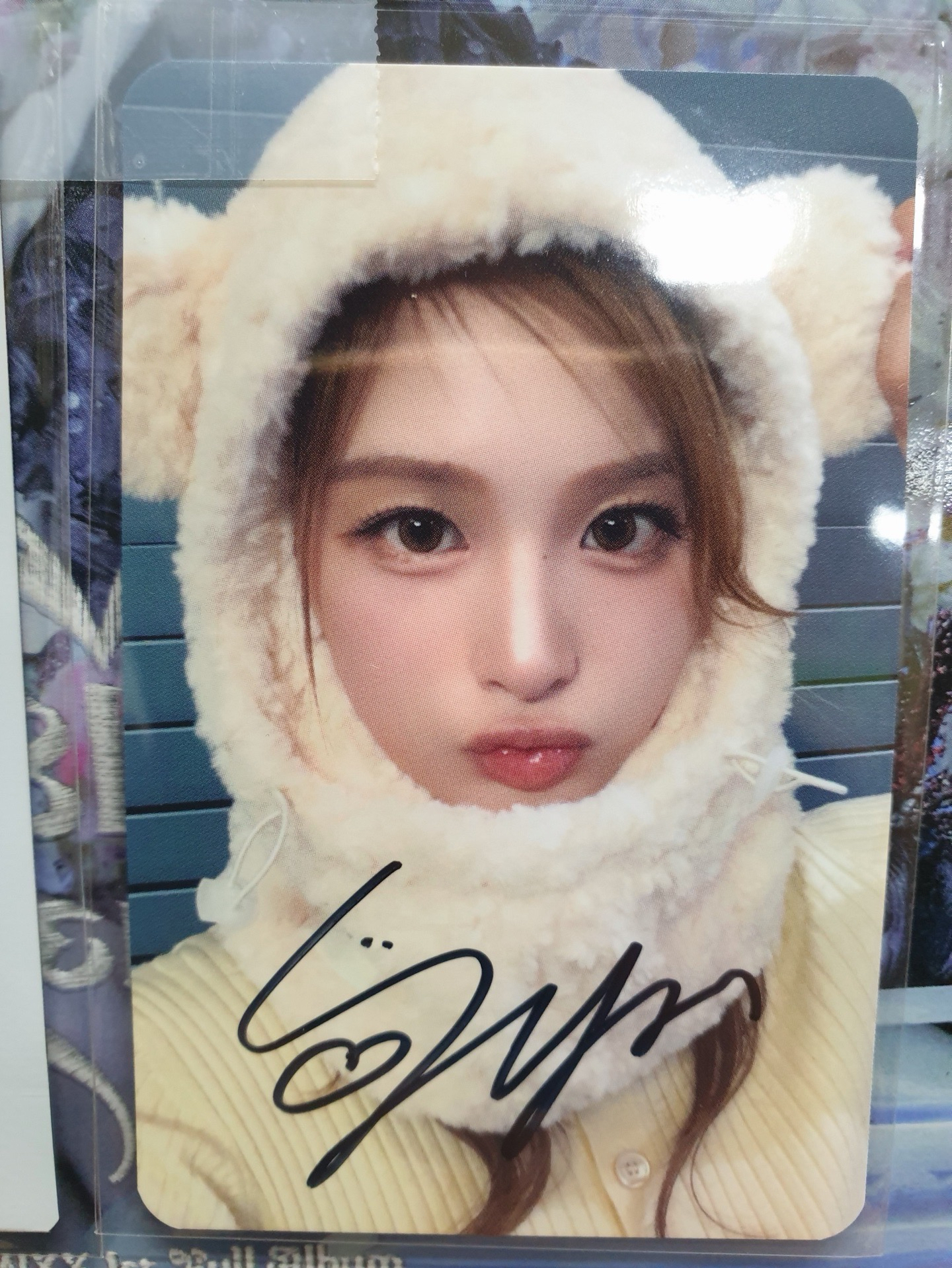 NMIXX sullyoon 巴拉克拉法 簽卡