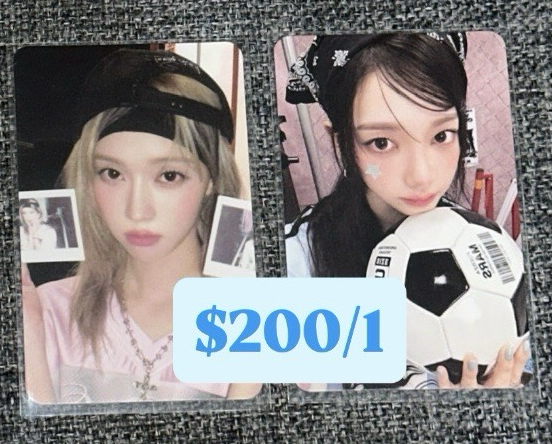 aespa 2025年曆 娃娃卡 .特典卡