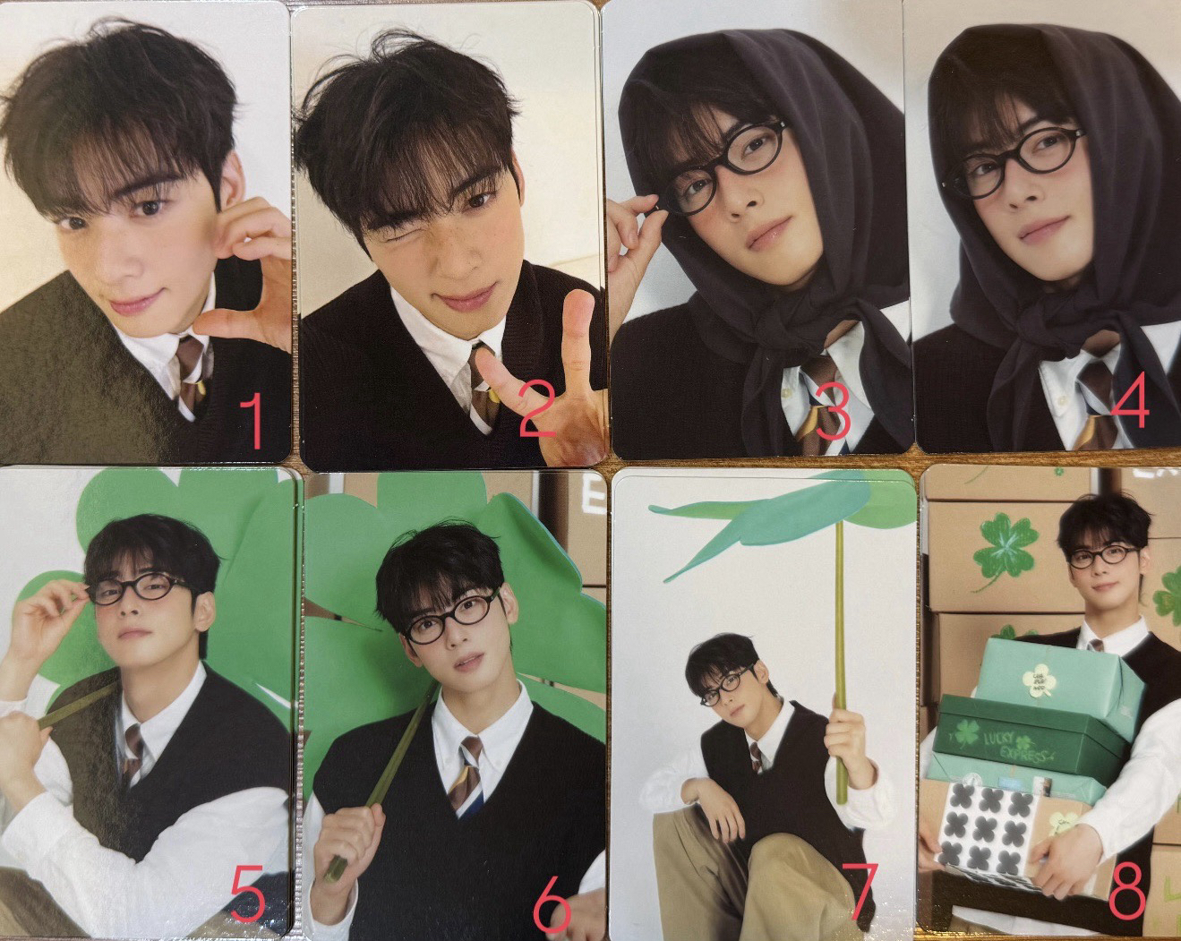 ASTRO 車銀優CHA EUN WOO 2026 SEASON'S GREETINGS 年曆 小卡包