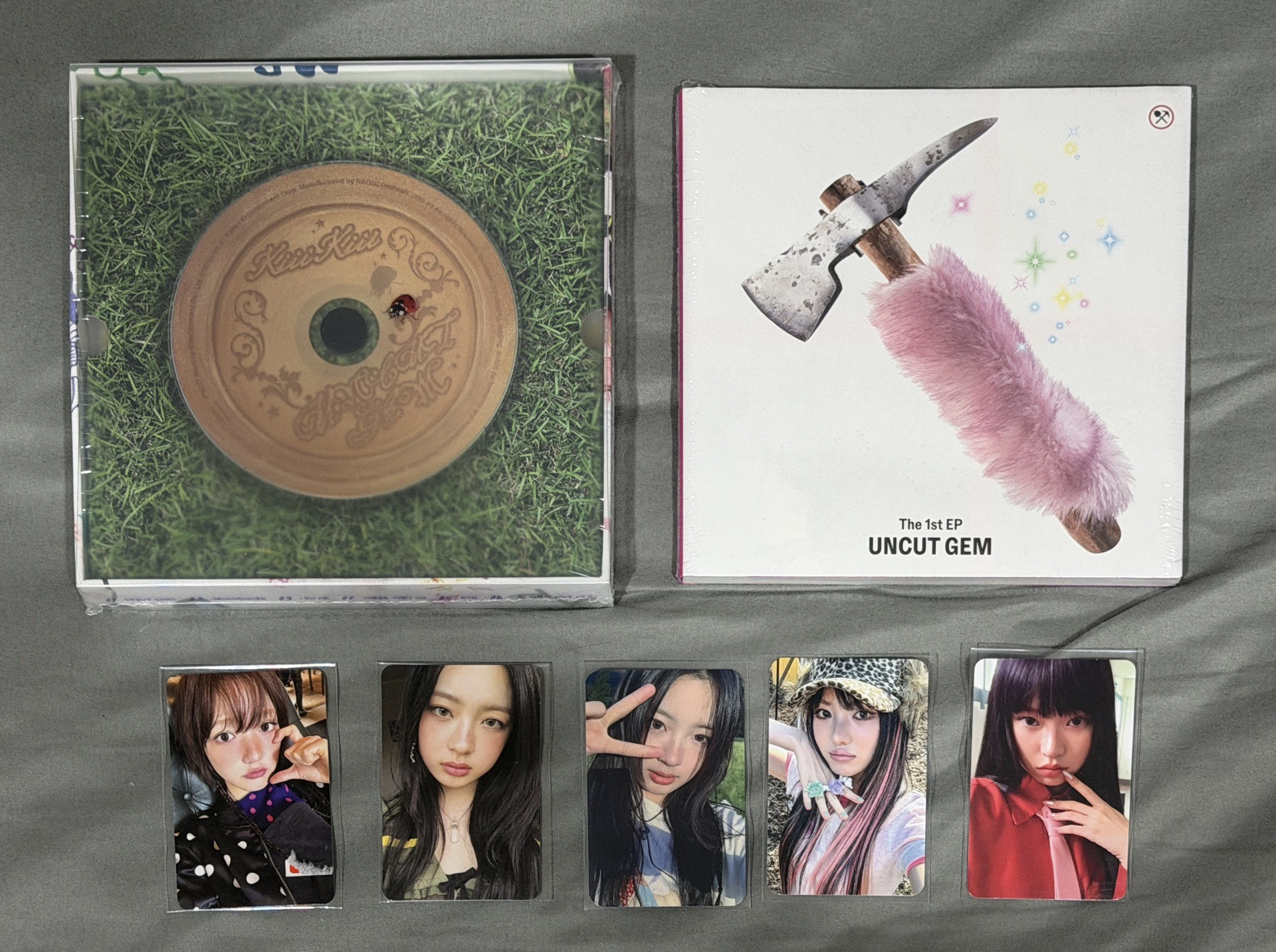 KiiiKiii出道專 特典卡 打歌卡 未拆專