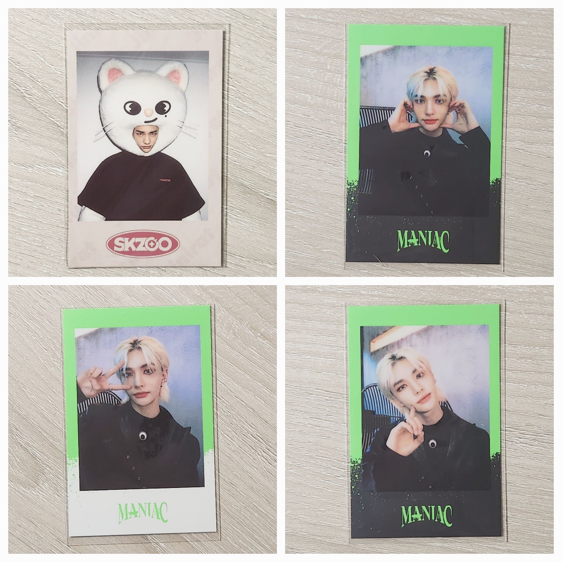 鉉辰 拍立得小卡組合 jiniret maniac SKZOO 快閃店