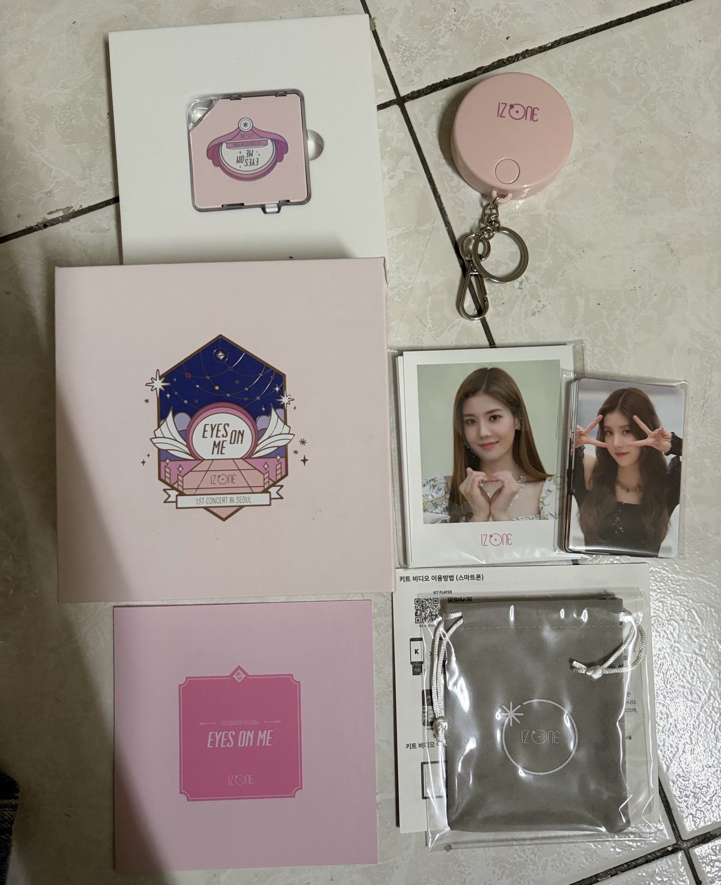 IZ*ONE 1st 演唱會 kit智能專 