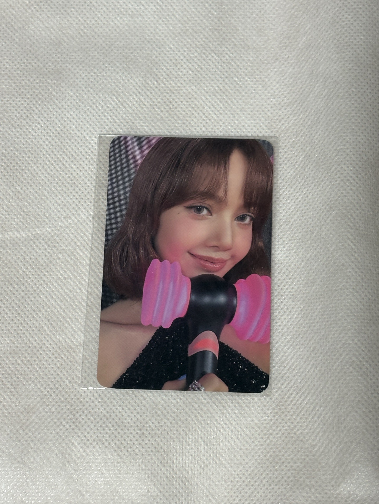 blackpink lisa手燈卡