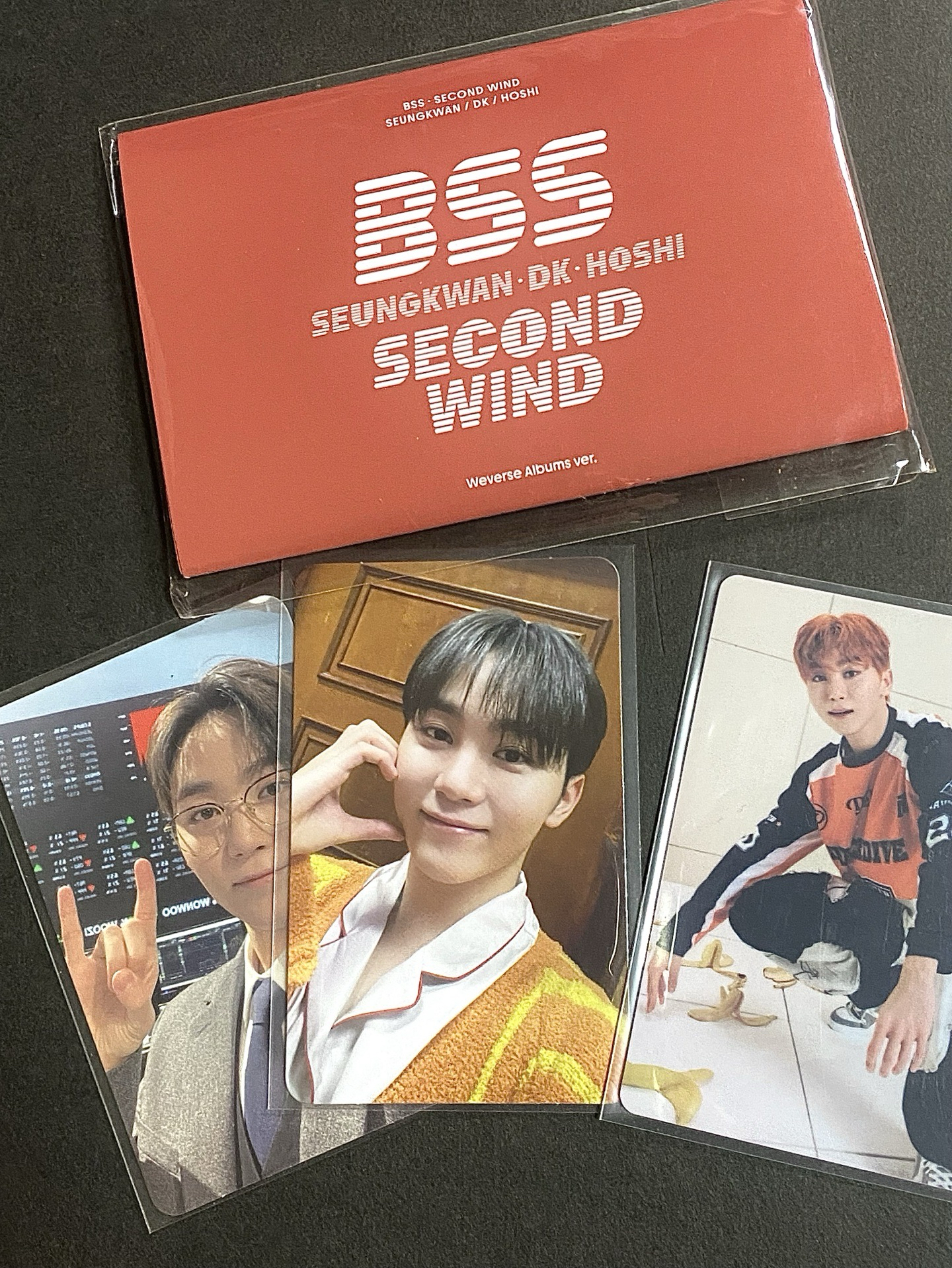 [Seungkwan]BSS ’SECOND WIND’ 專輯卡 WVS電子專ver 