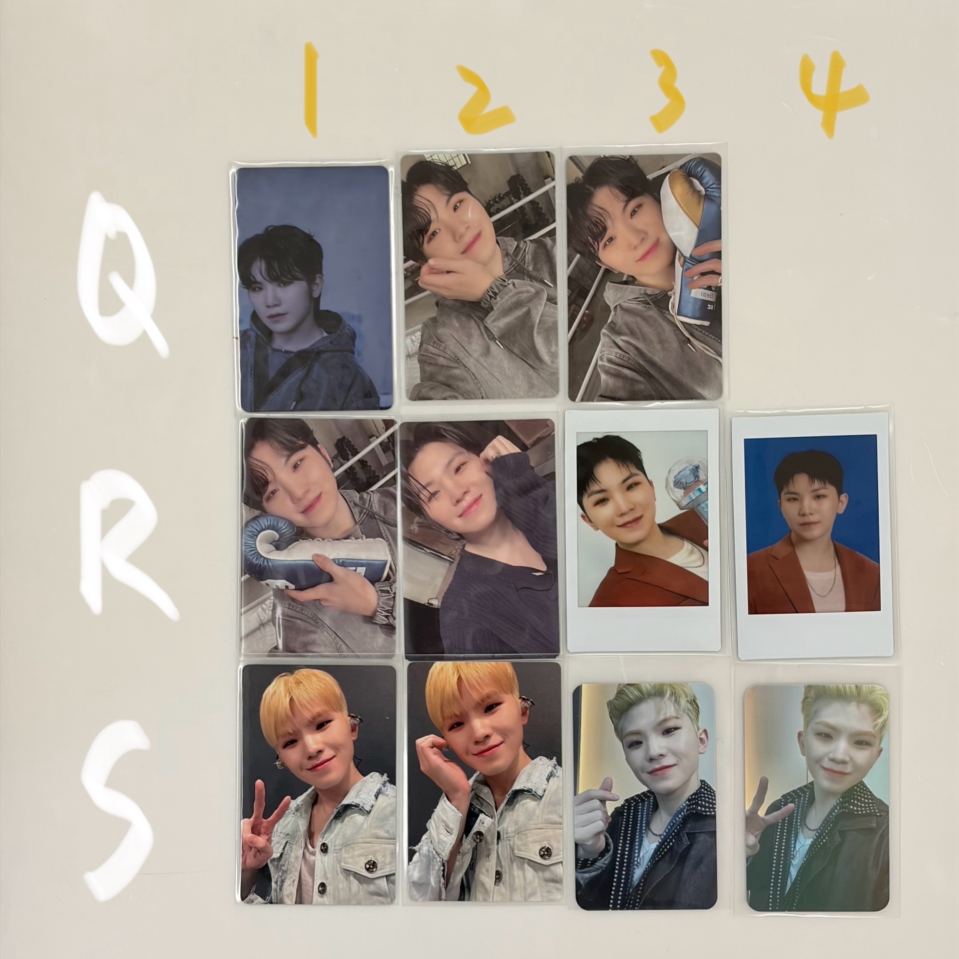 SEVENTEEN WOOZI 小卡