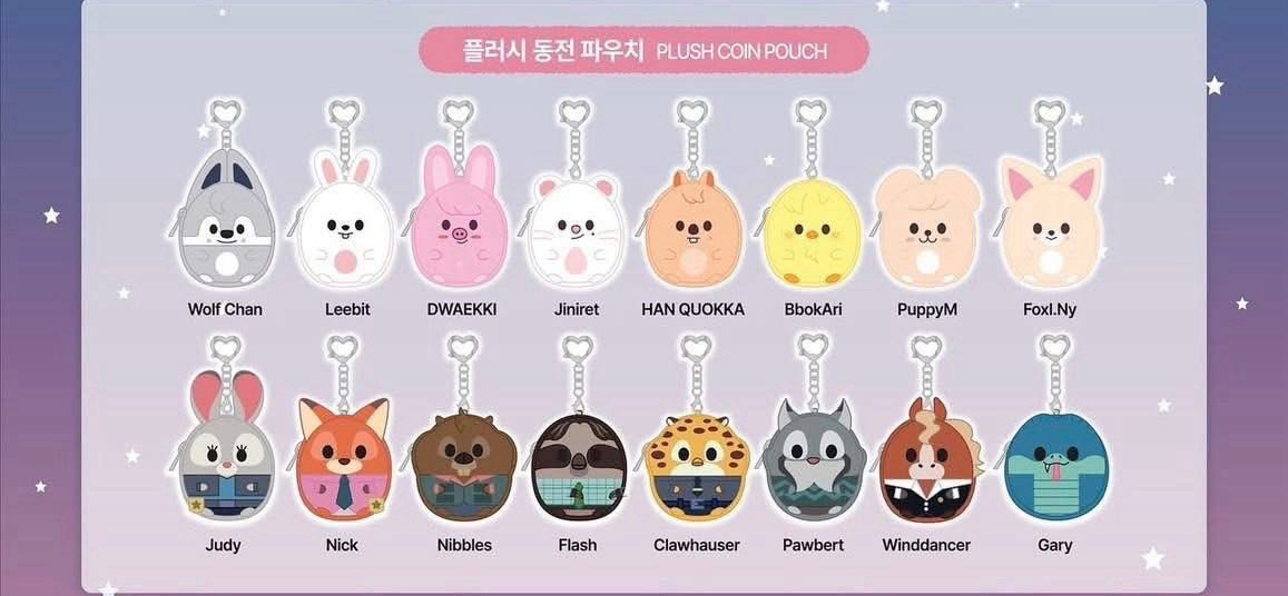 動物方城市零錢包 城+菲