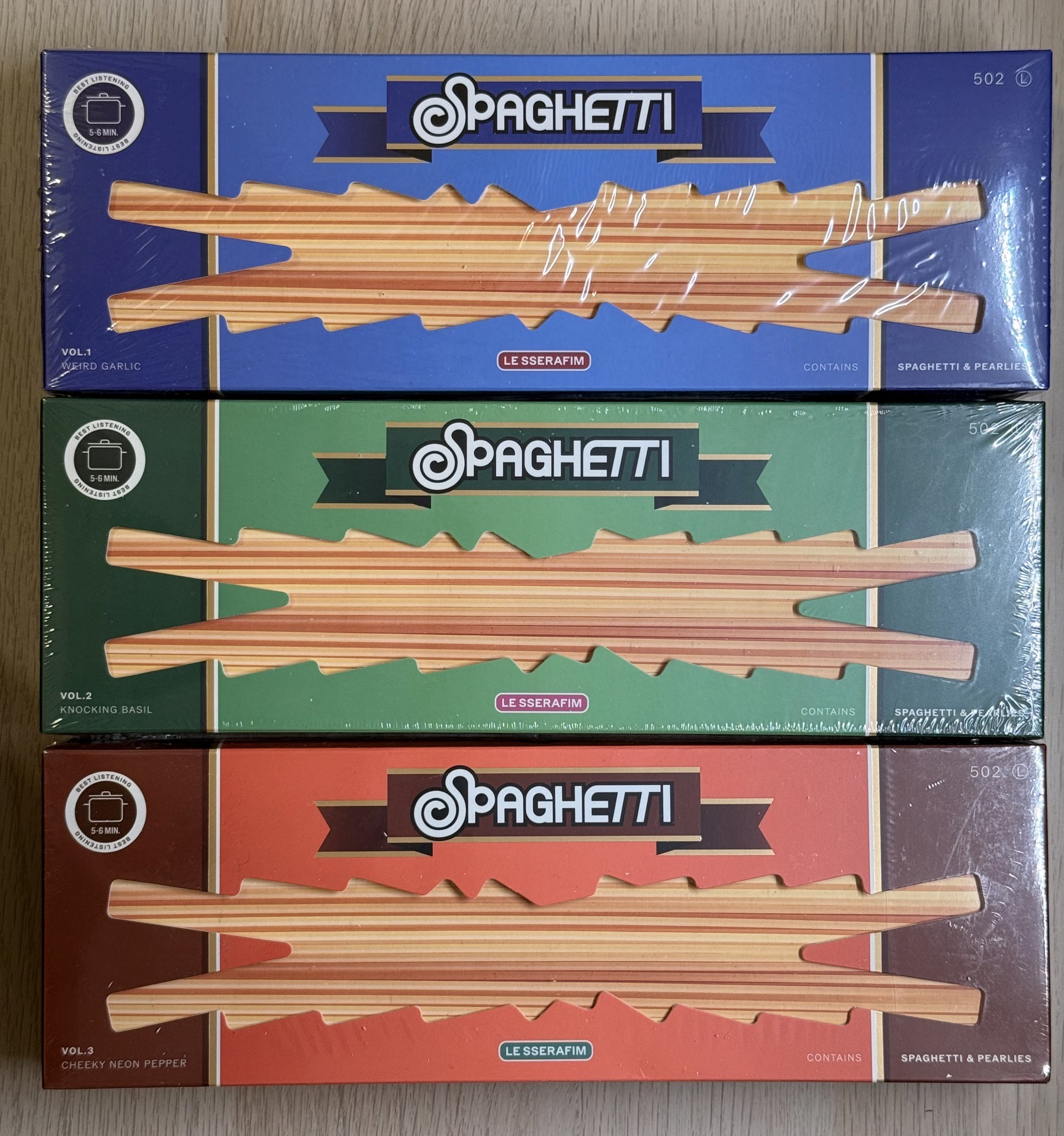 義大利麵未拆專