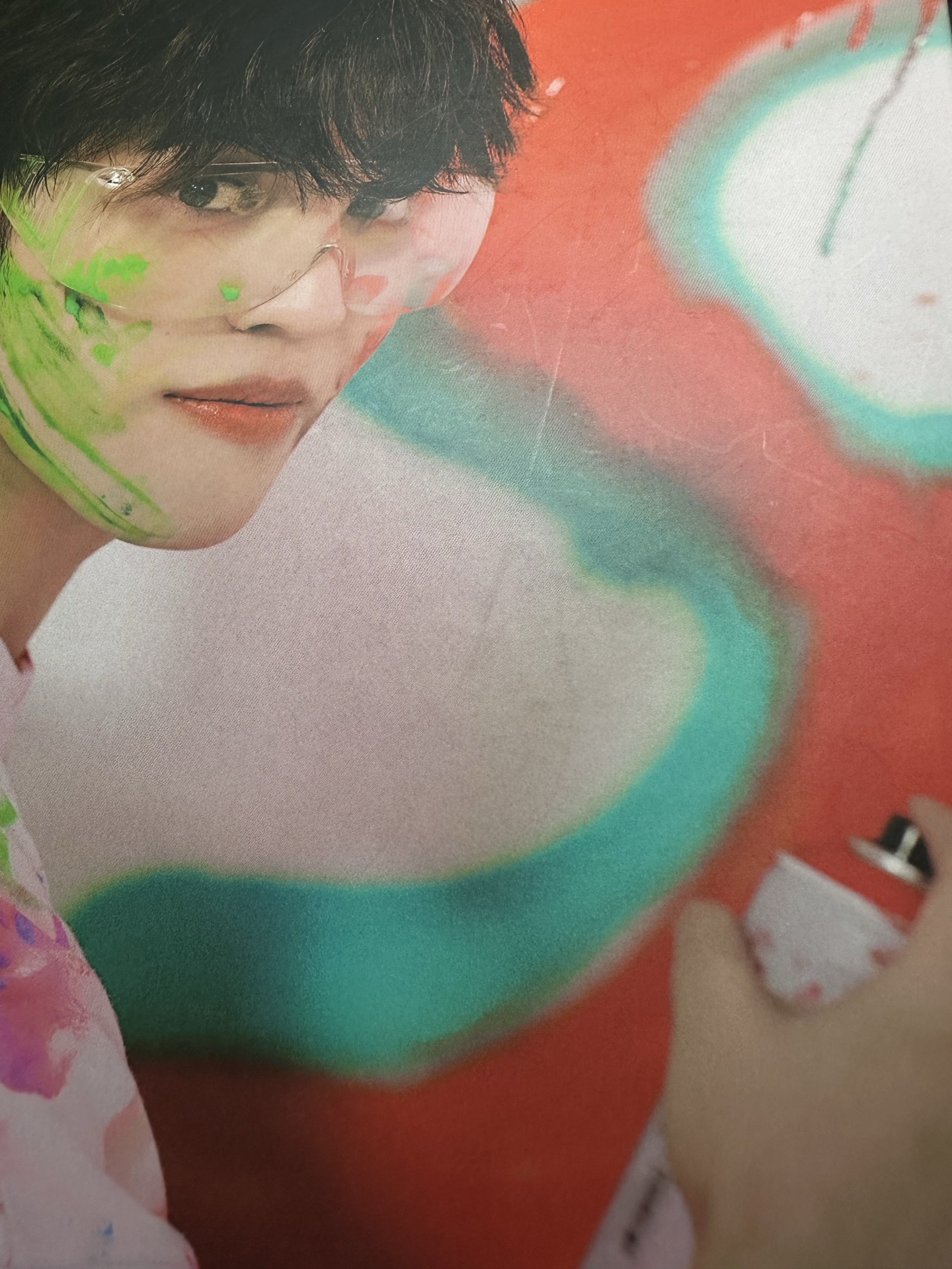 正四油彩盤-喆（封面有損）