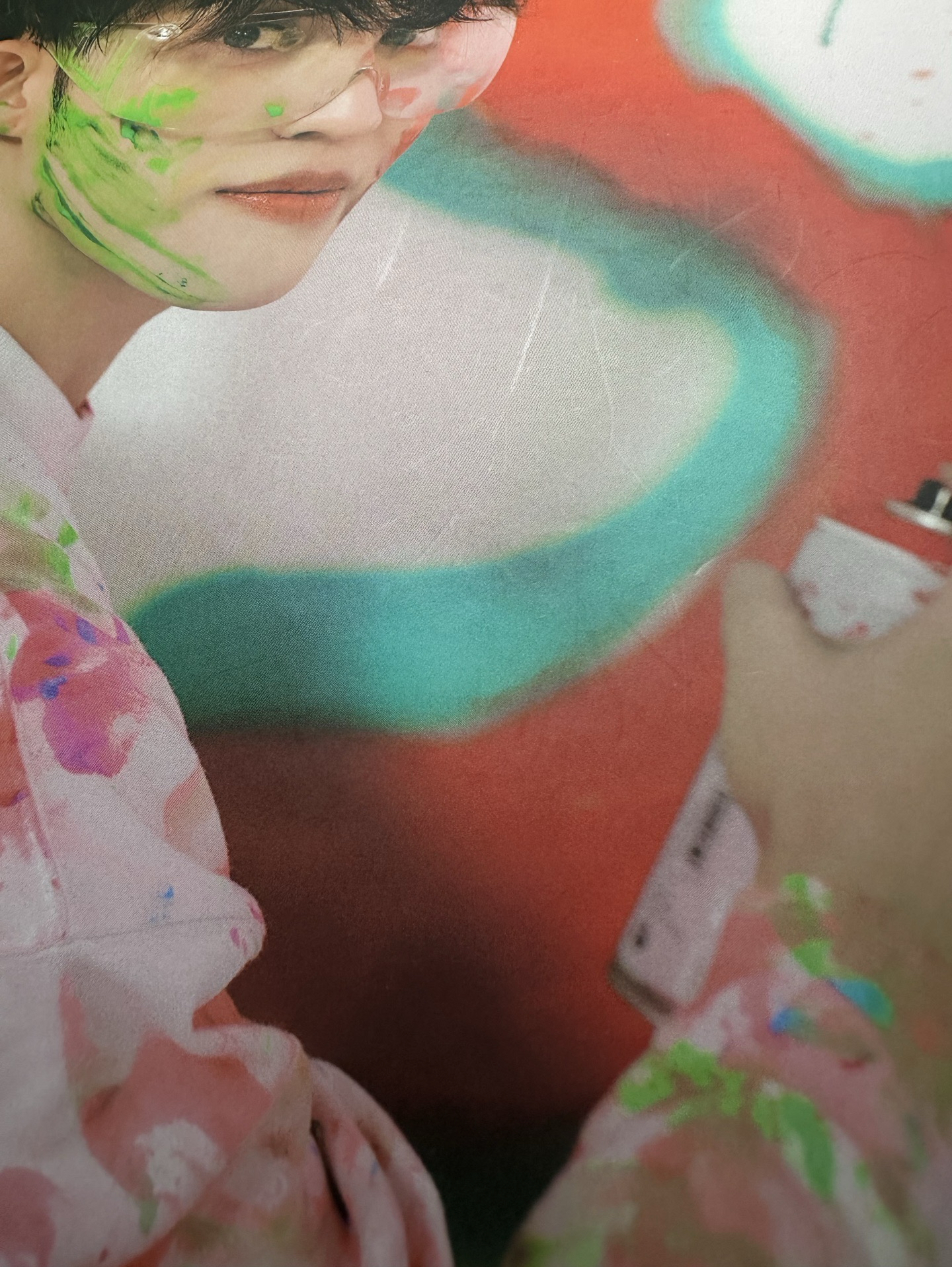 正四油彩盤-喆（封面有損）