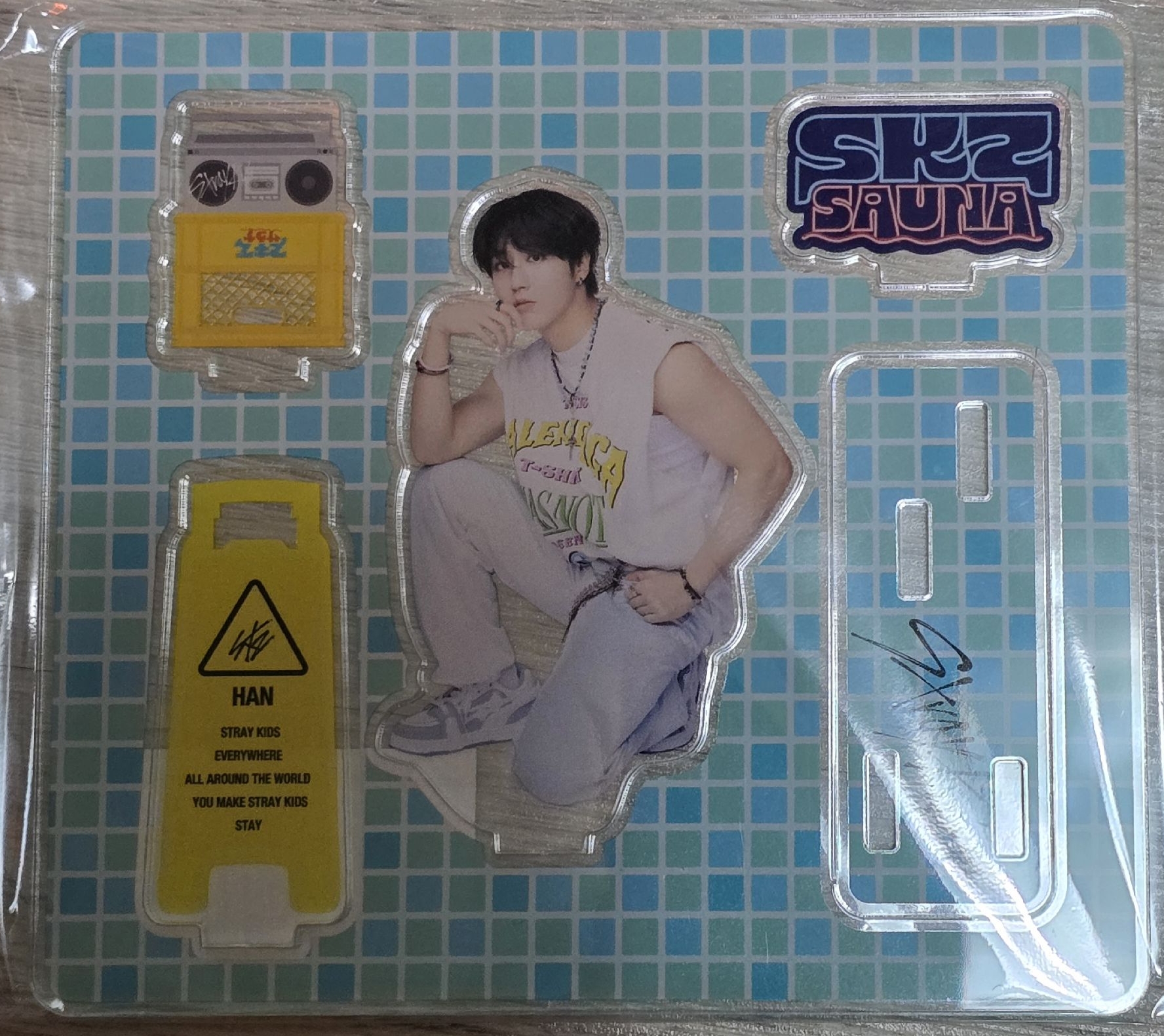 Stray kids 韓知城 Han 2025日本夏日週邊 壓克力立牌