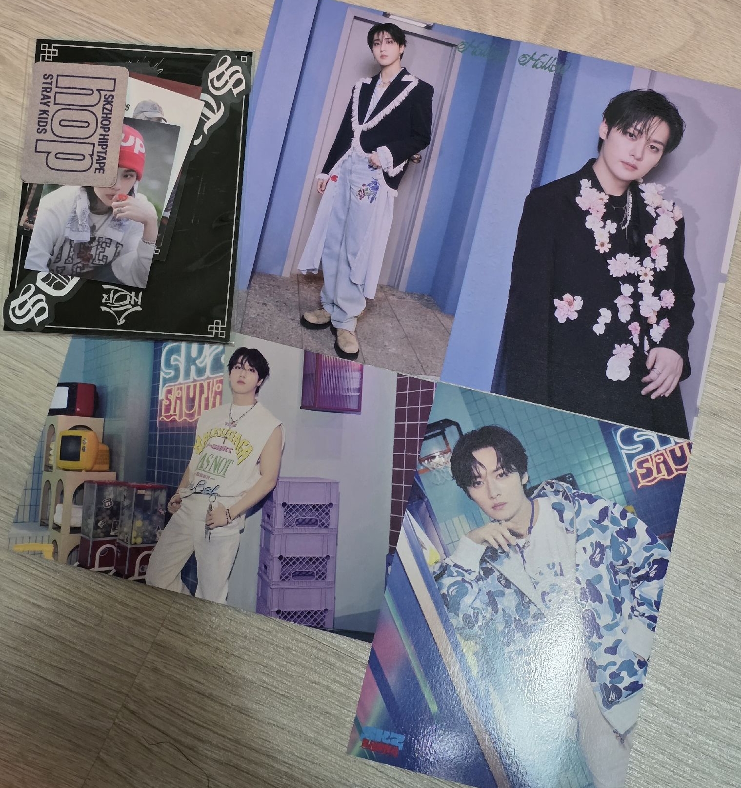 四張旻城大卡+HOP快閃貼紙