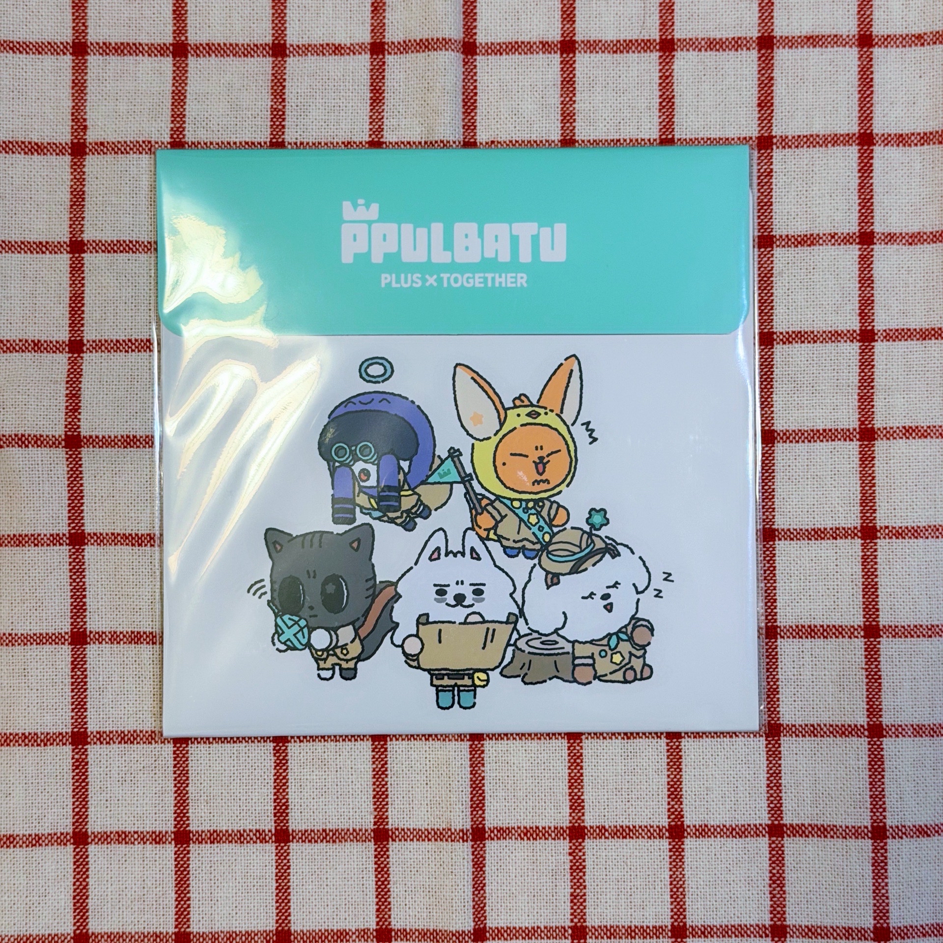 TXT/ 角巴兔全斷貼紙組