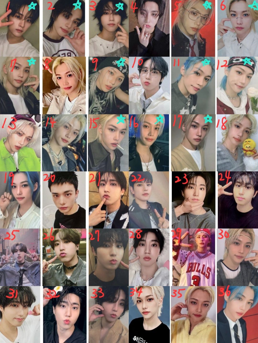 非現特典/小卡統整區 到貨時間可看說明~