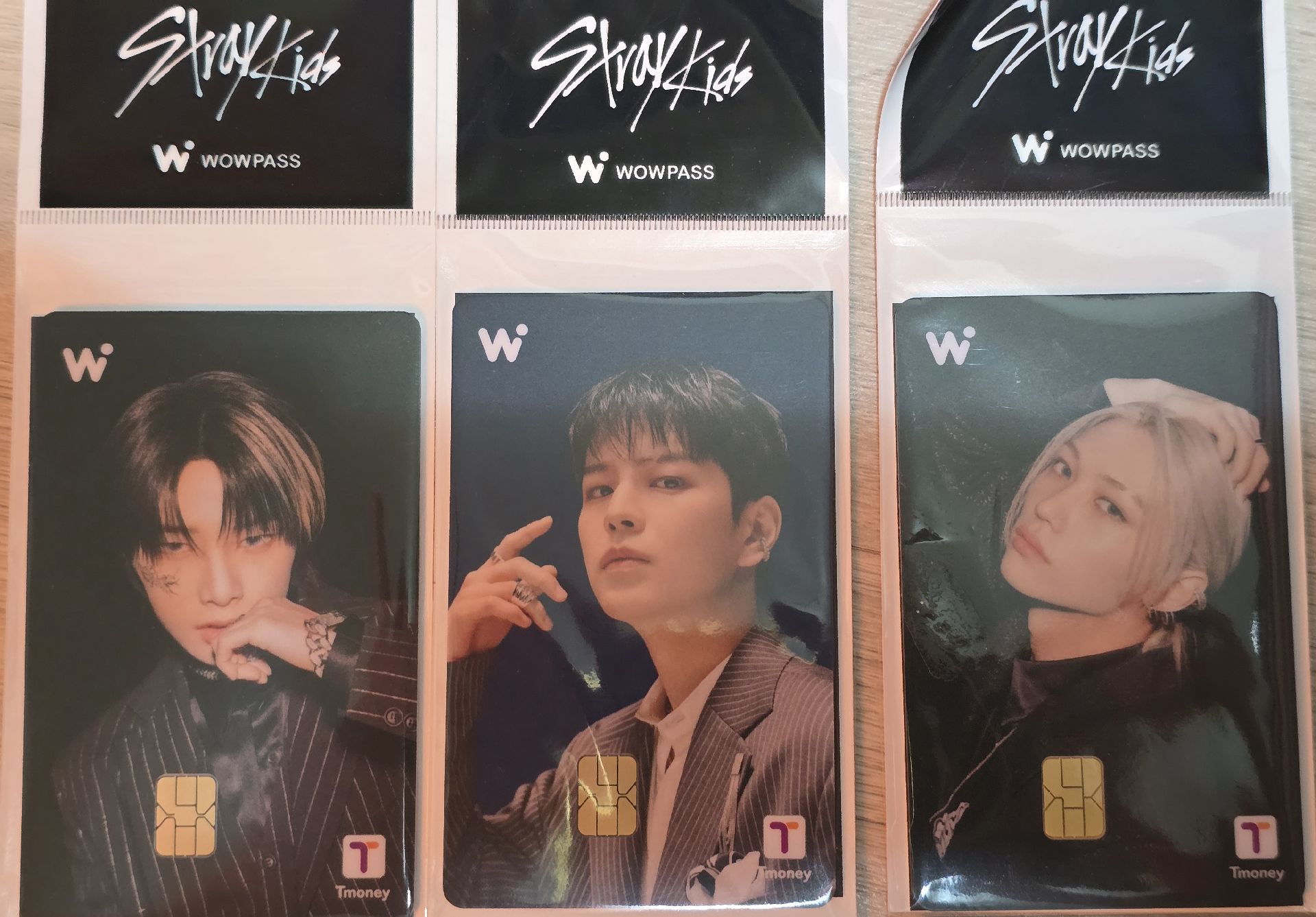 Stray kids wowpass Tmoney卡 全新