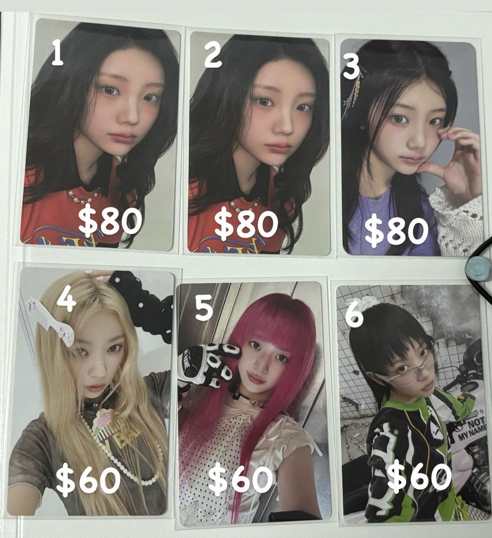 illit I’LL LIKE YOU BOMB NOT CUTE ANYMORE 專卡 電子專