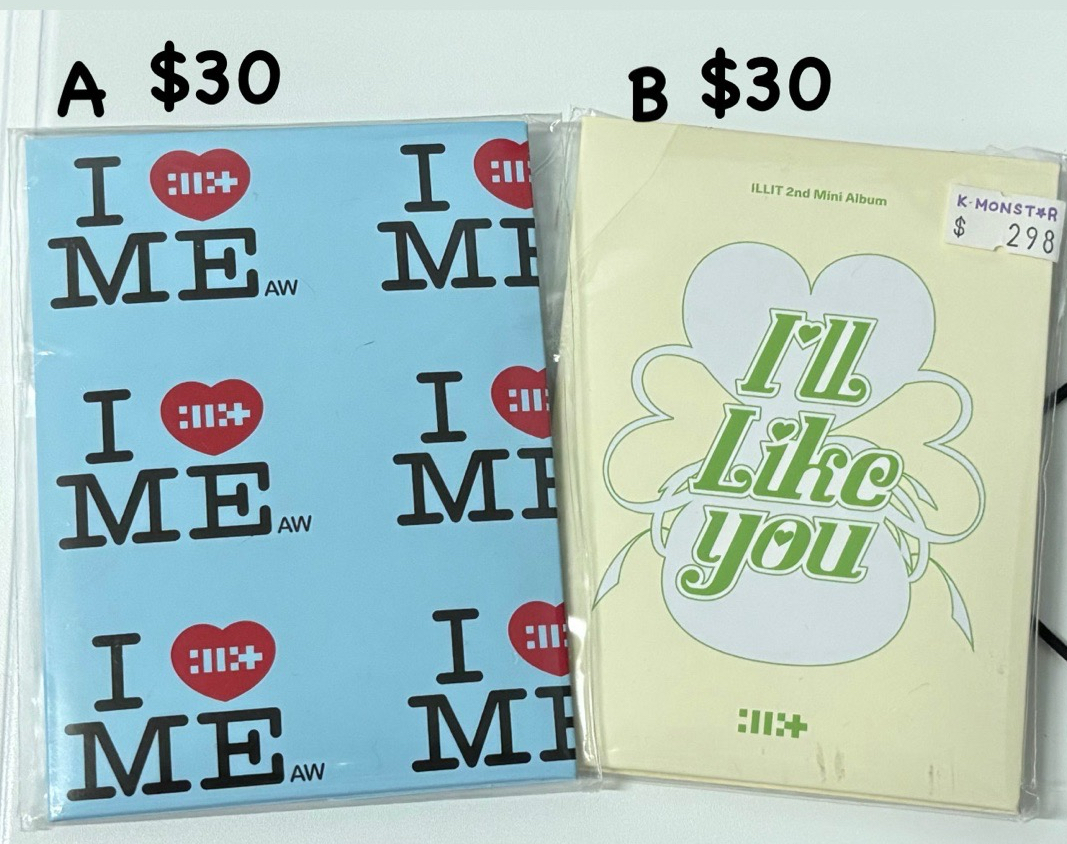 illit I’LL LIKE YOU BOMB NOT CUTE ANYMORE 專卡 電子專