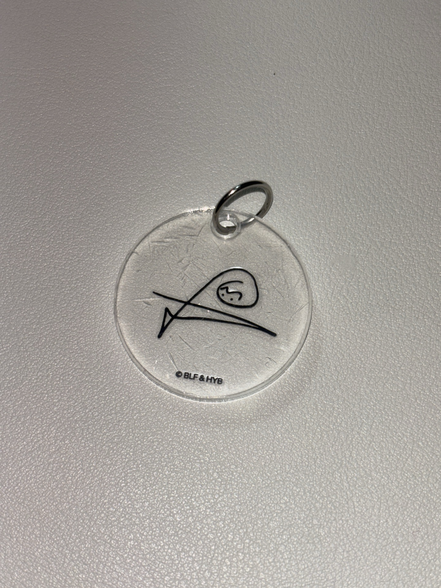 梁禎元簽名吊飾