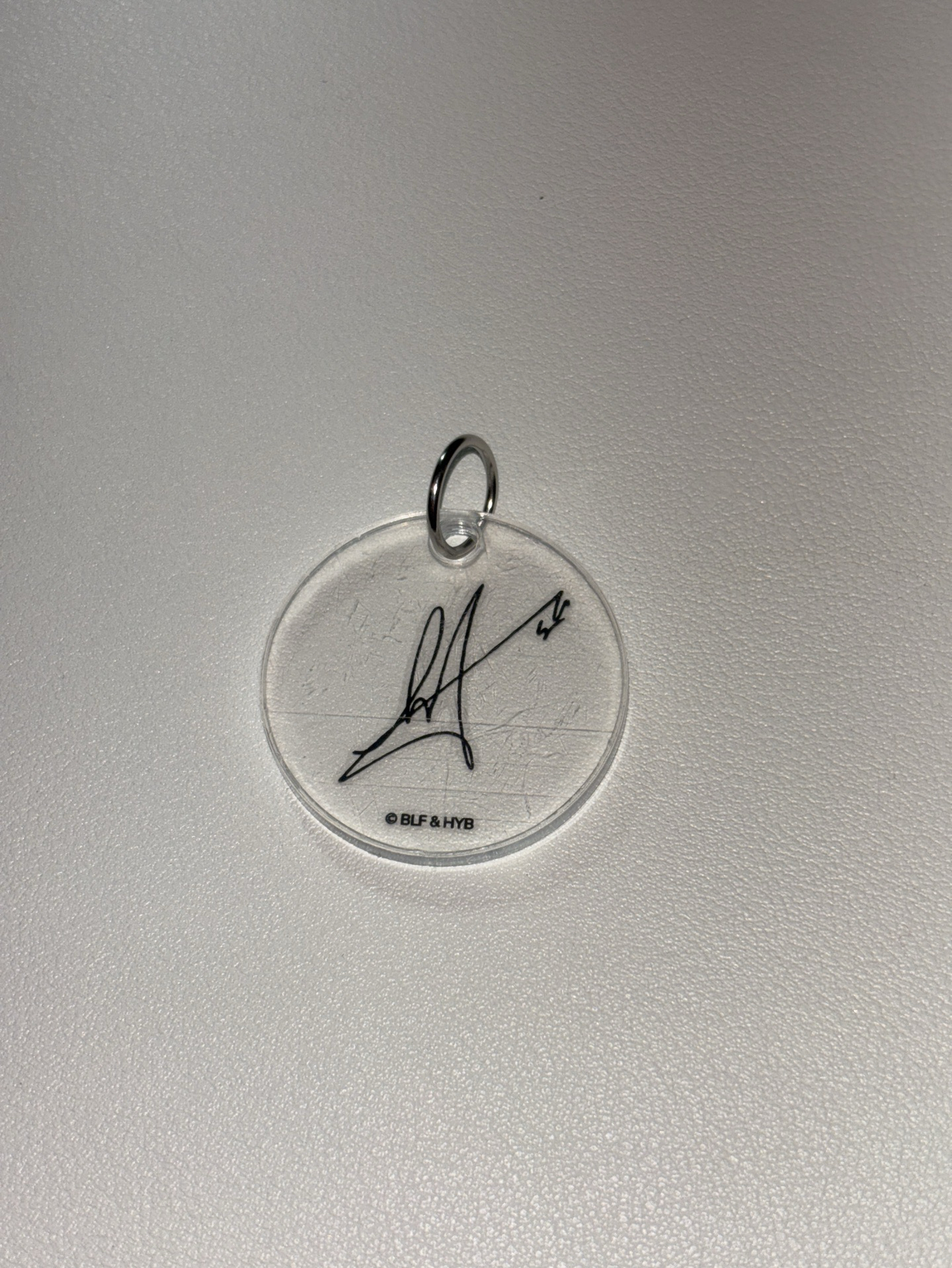 李羲承簽名吊飾