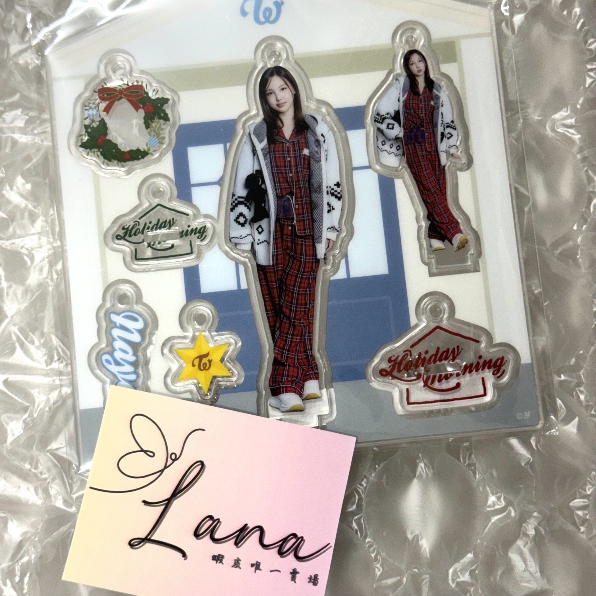 2025冬日快閃 立牌 娜璉聖誕吊飾立牌