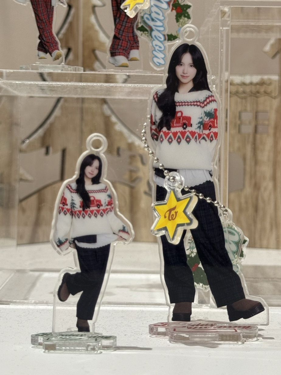 2025冬日快閃 立牌 MINA聖誕吊飾立牌